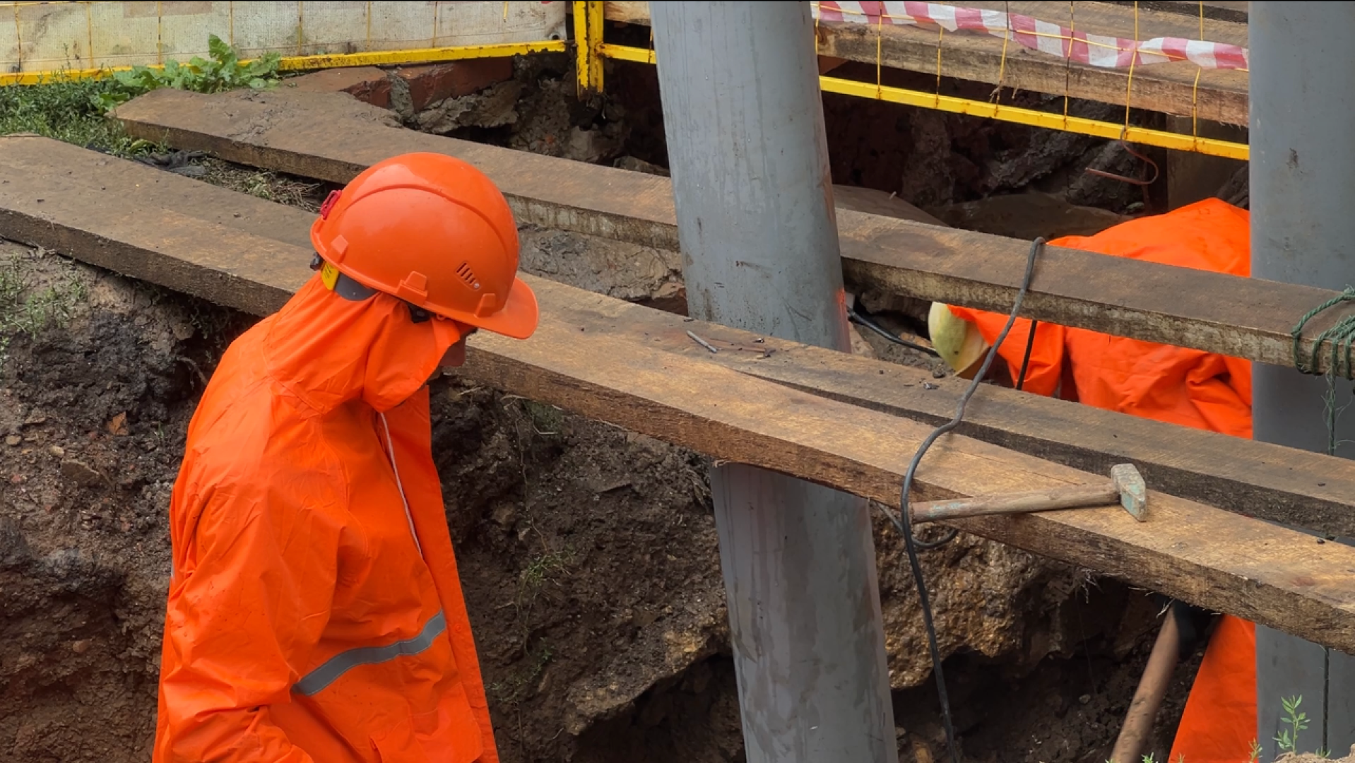 химки, жкх, отопительный сезон, мосэнерго, ремонт теплосетей, ремонт трубопровода,
