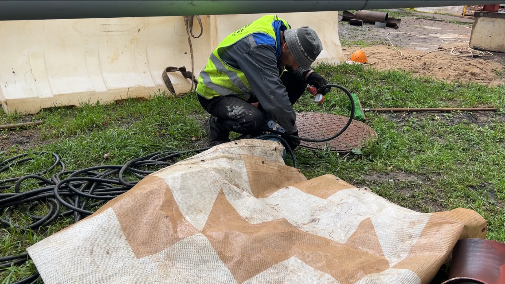 химки, жкх, отопительный сезон, мосэнерго, ремонт теплосетей, ремонт трубопровода,