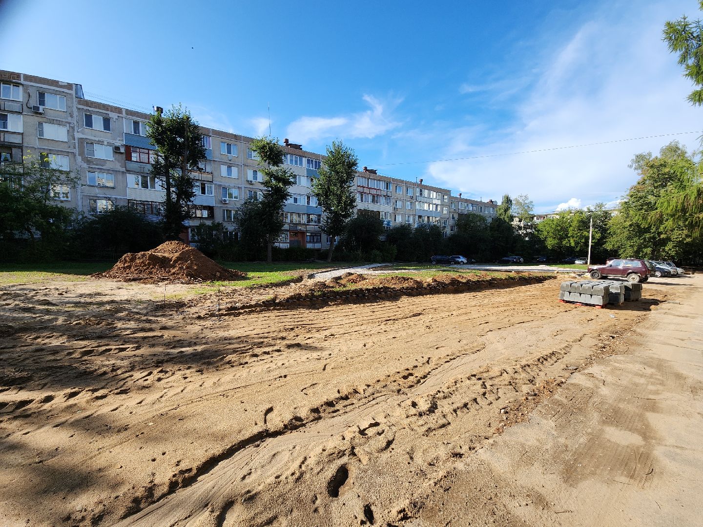 серпухов, благоустройство, парковка,