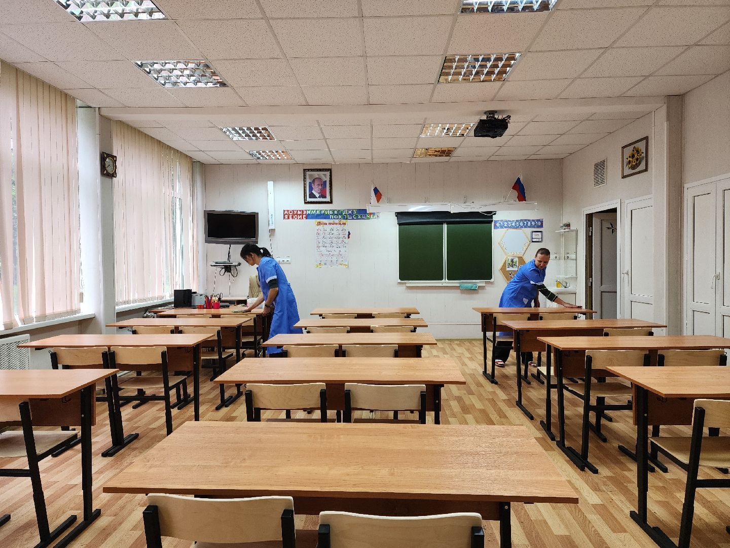 Подольск, Образование, новый учебный год 2024, Ремонт в школе,