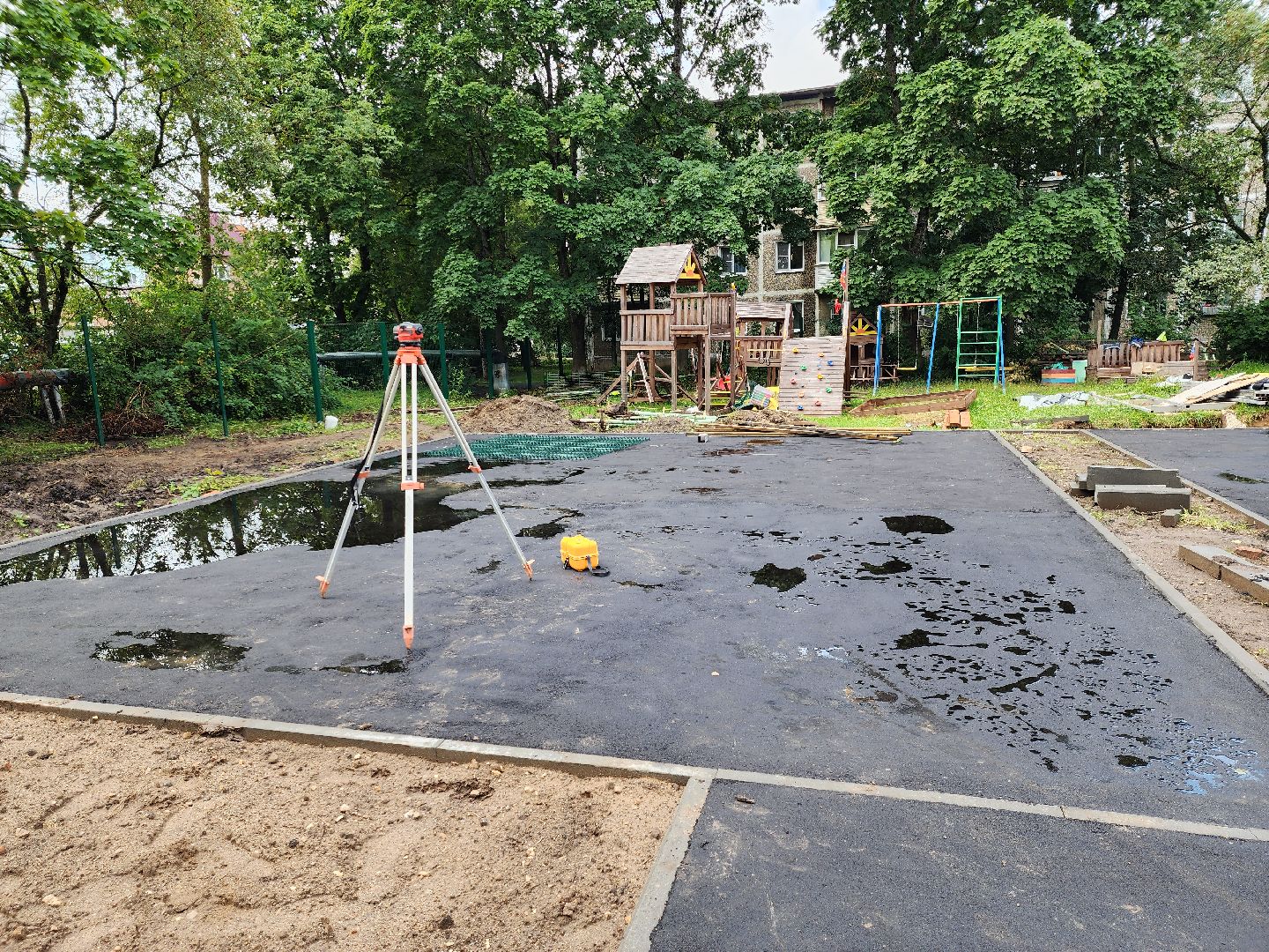 строительство, капитальный ремонт детского сада, капитальный ремонт детского сада в рузе, Руза, благоустройство, рузский городской округ, московская область,