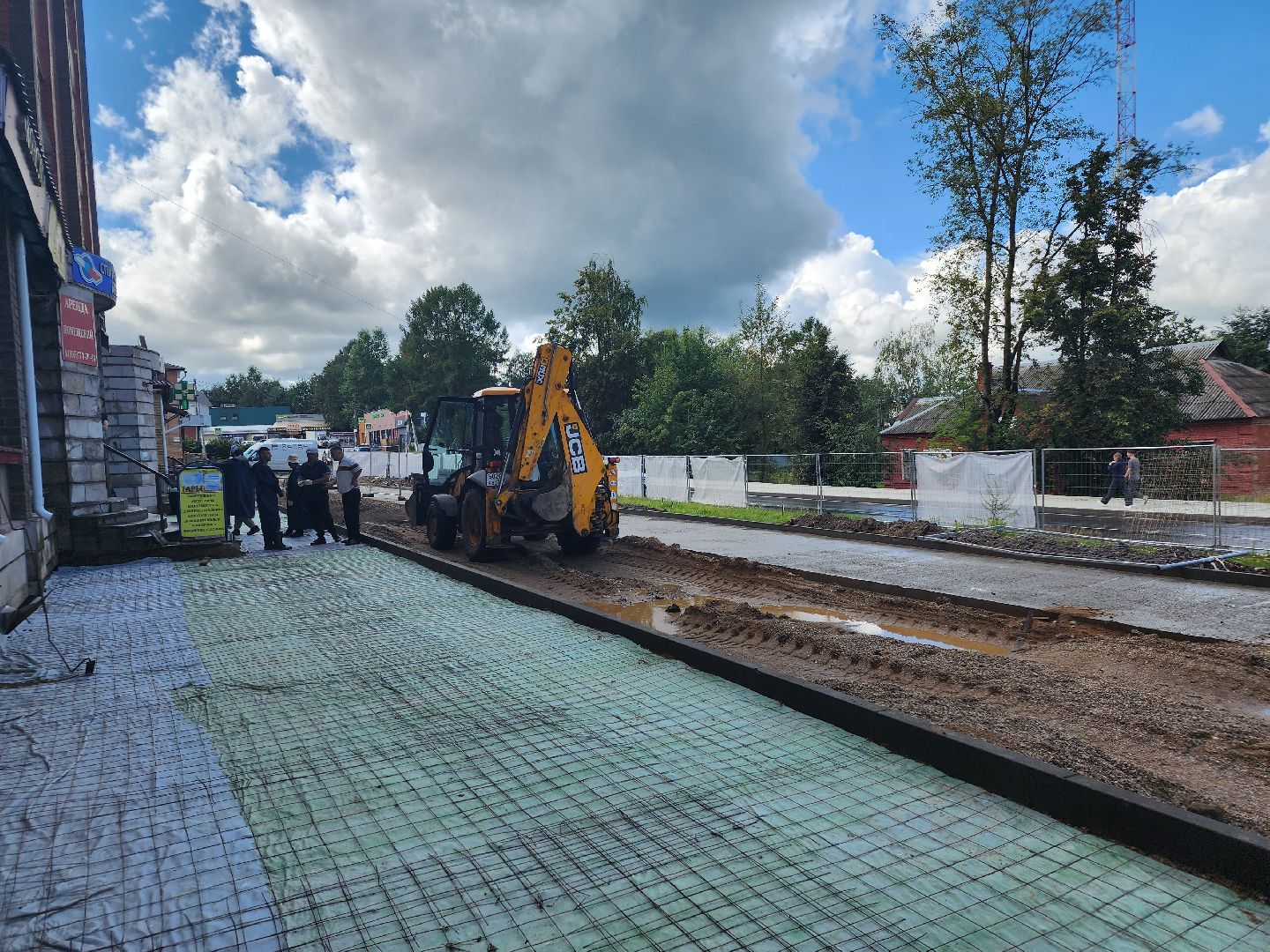 волоколамск, парковая, благоустройство,