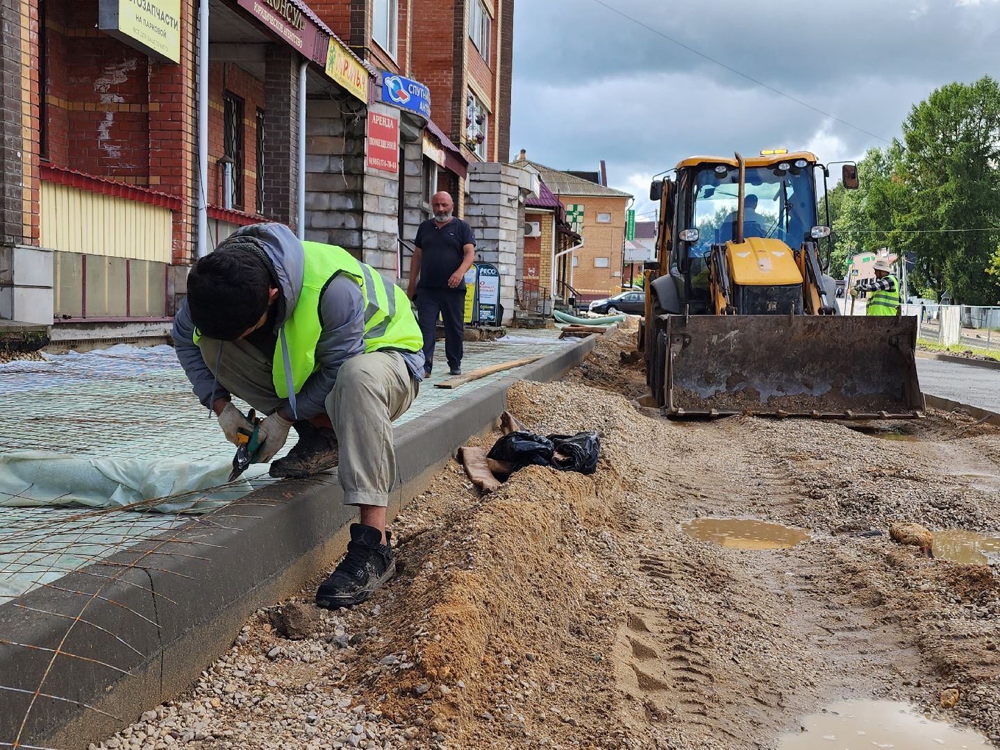 волоколамск, парковая, благоустройство,