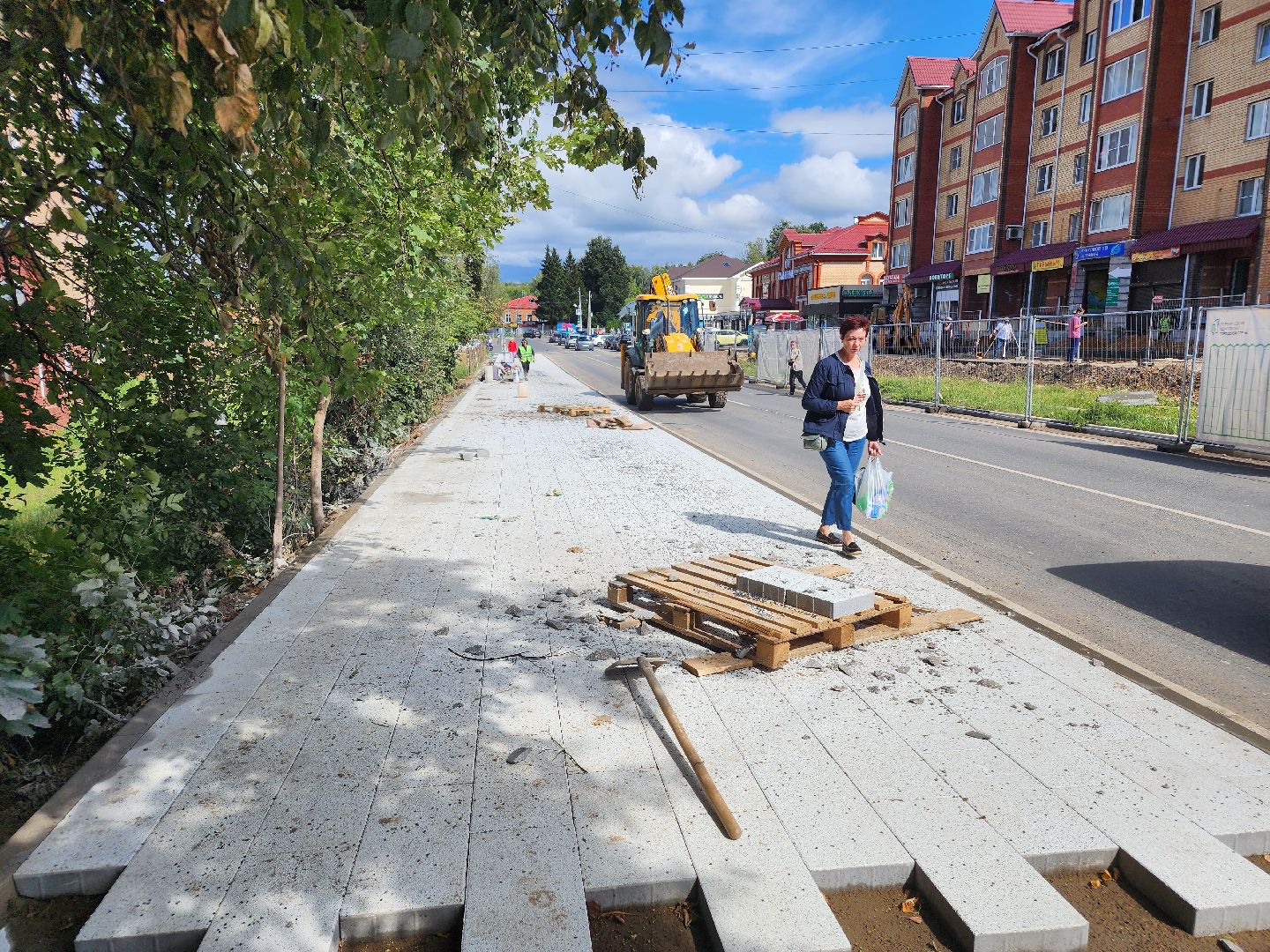 волоколамск, парковая, благоустройство,