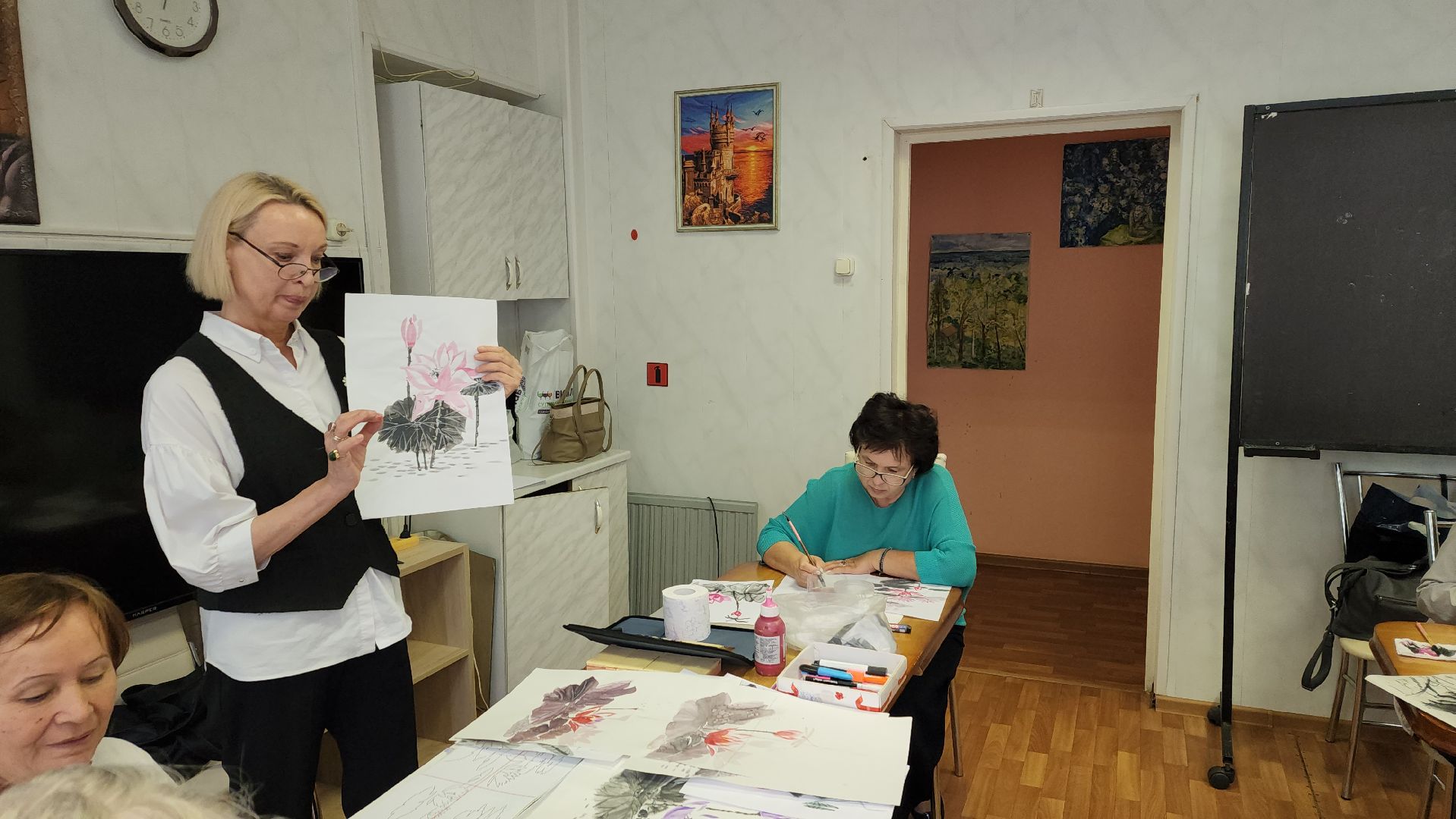 пушкино, центр социального обслуживания, мастер-класс, китай, арт-терапия,