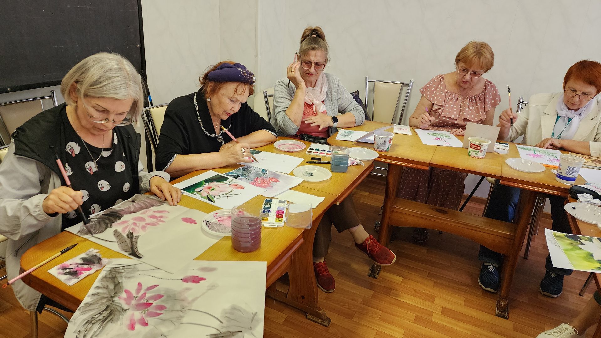 пушкино, центр социального обслуживания, мастер-класс, китай, арт-терапия,