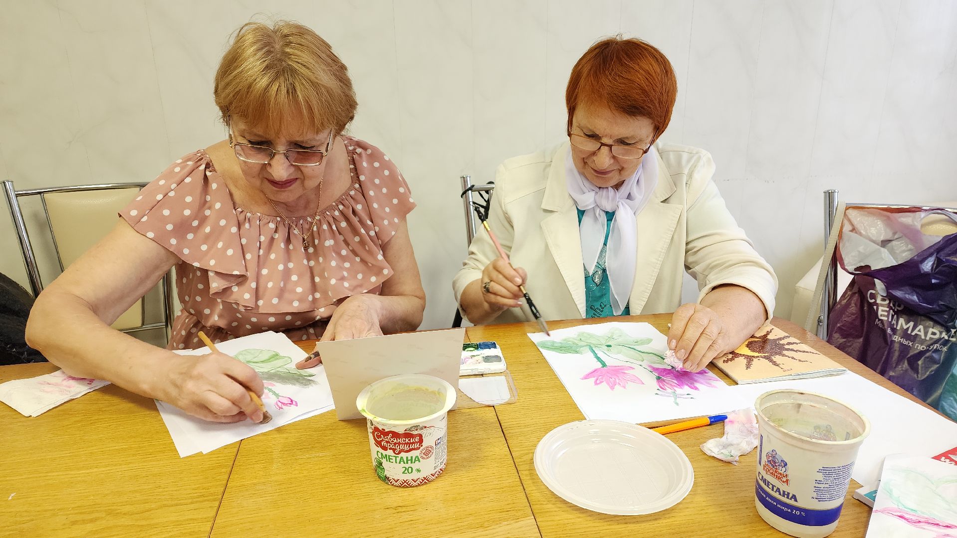 пушкино, центр социального обслуживания, мастер-класс, китай, арт-терапия,