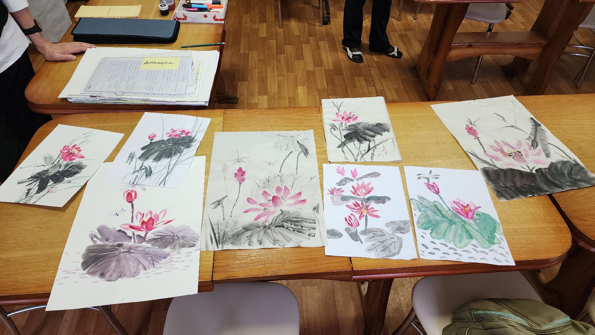 пушкино, центр социального обслуживания, мастер-класс, китай, арт-терапия,