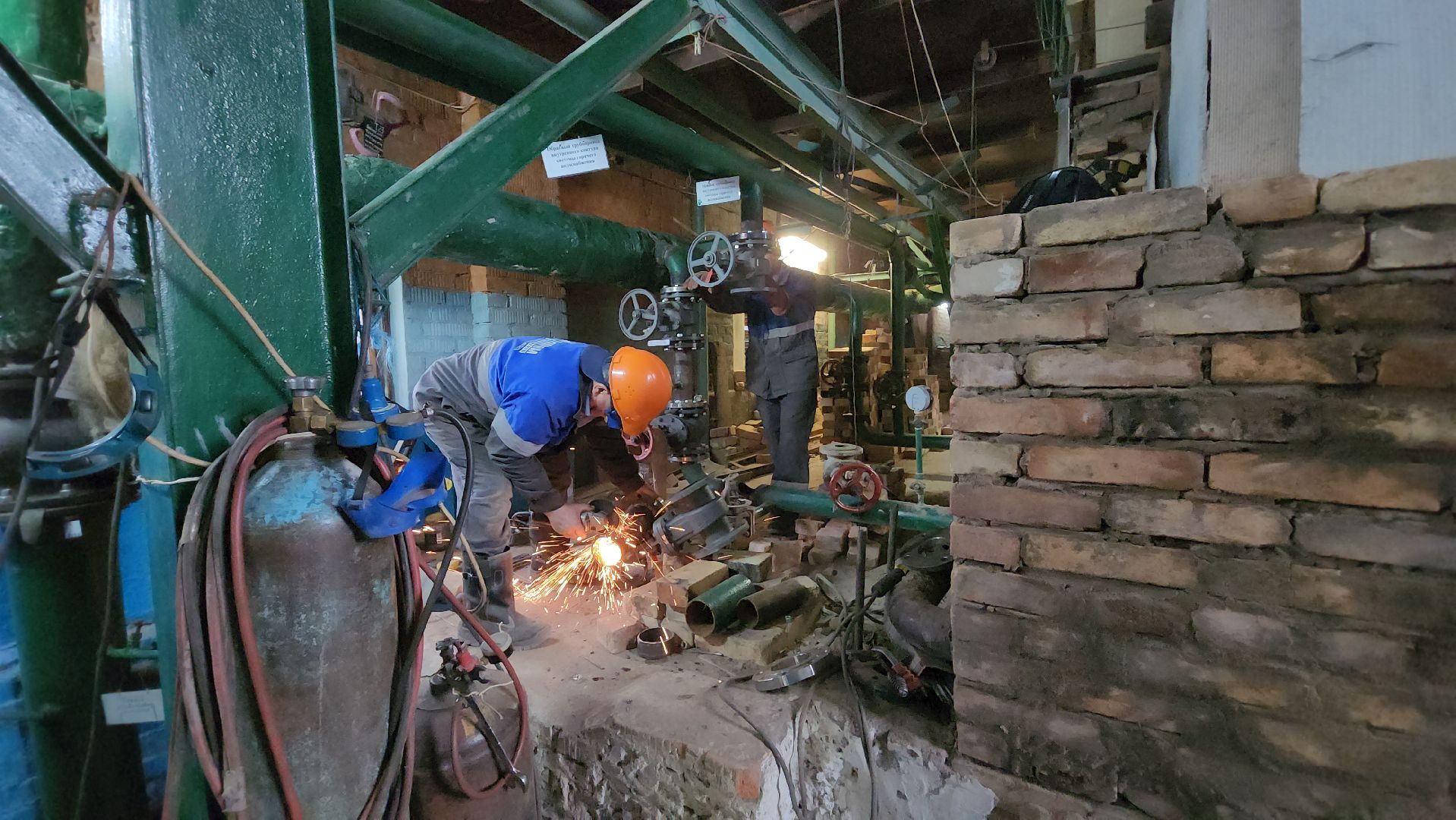 пушкино, газпром теплоэнерго мо, ремонт котельной, теплосети, профилактика котельных, ремонт оборудования,