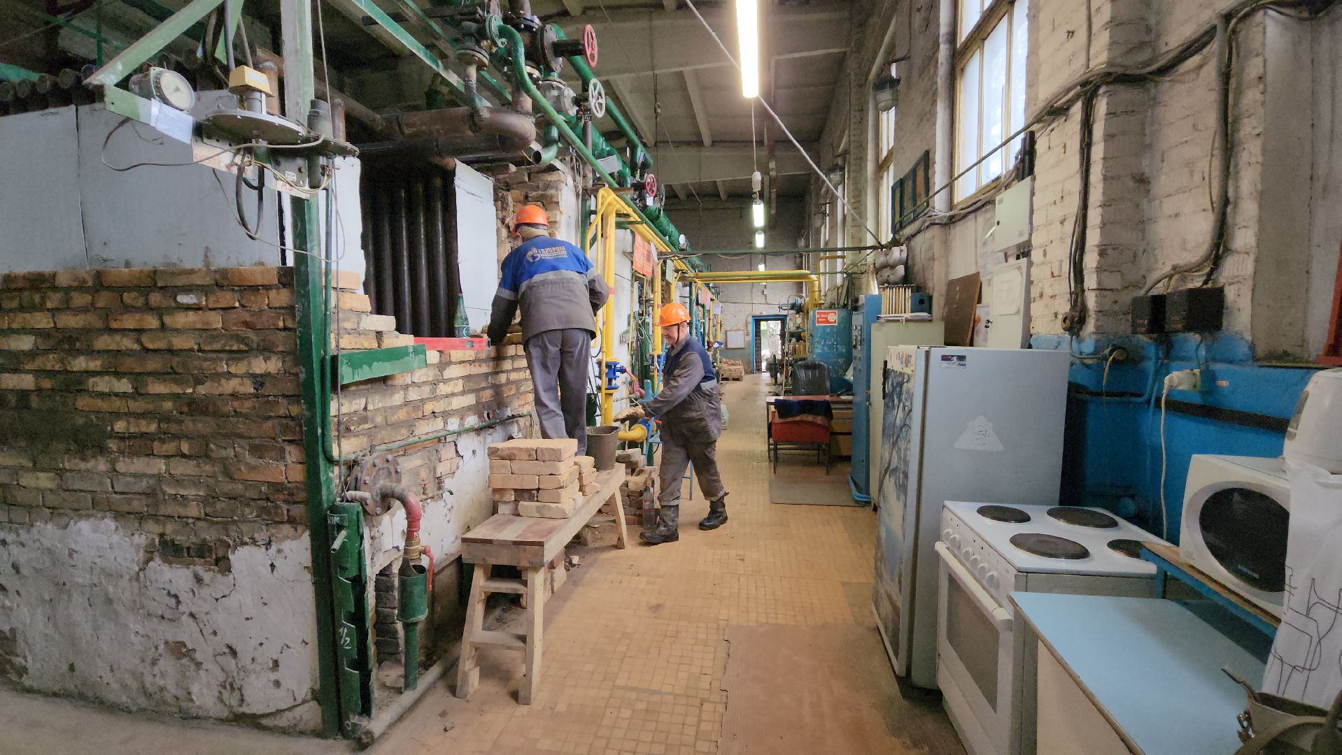 пушкино, газпром теплоэнерго мо, ремонт котельной, теплосети, профилактика котельных, ремонт оборудования,