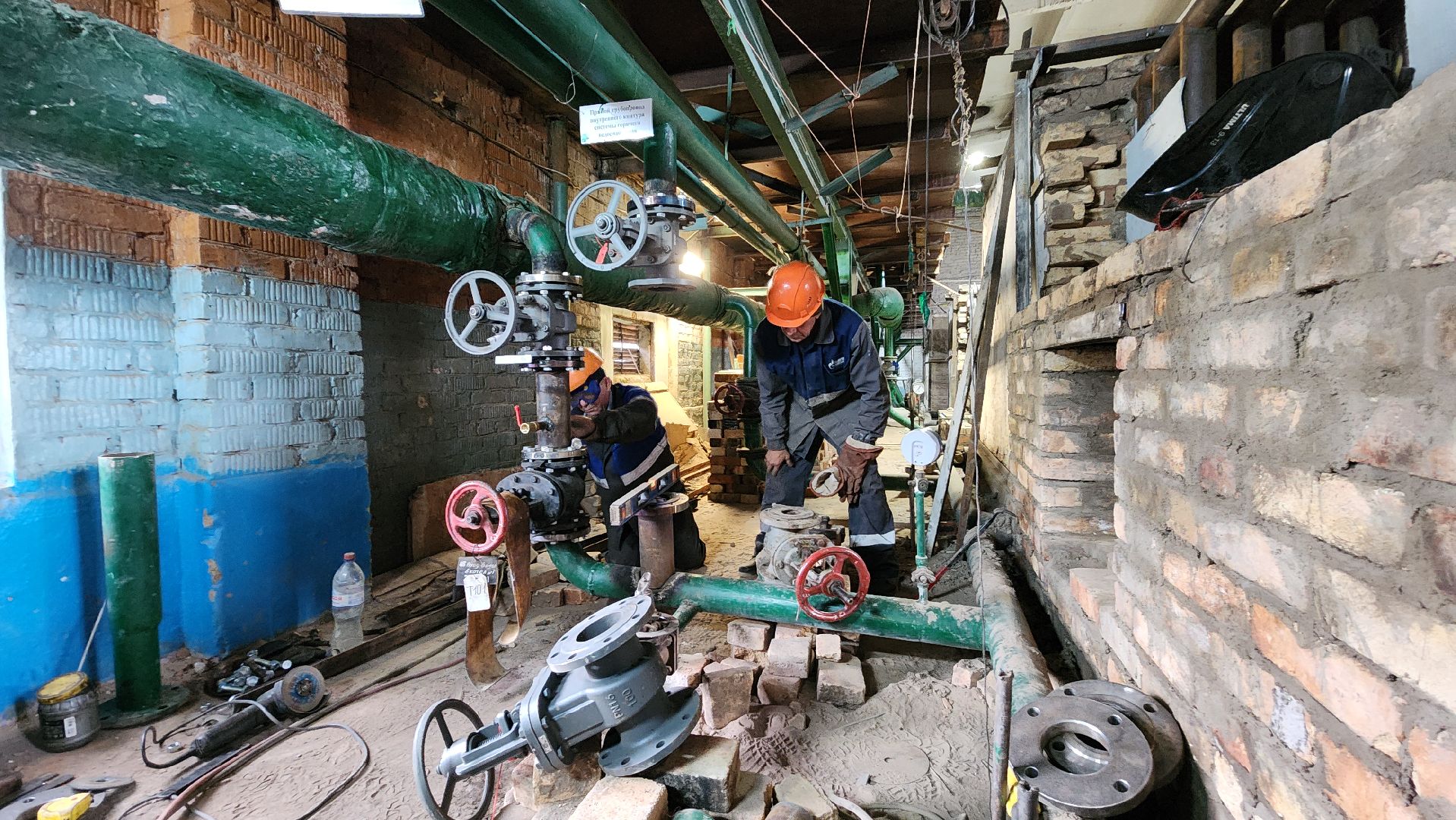 пушкино, газпром теплоэнерго мо, ремонт котельной, теплосети, профилактика котельных, ремонт оборудования,