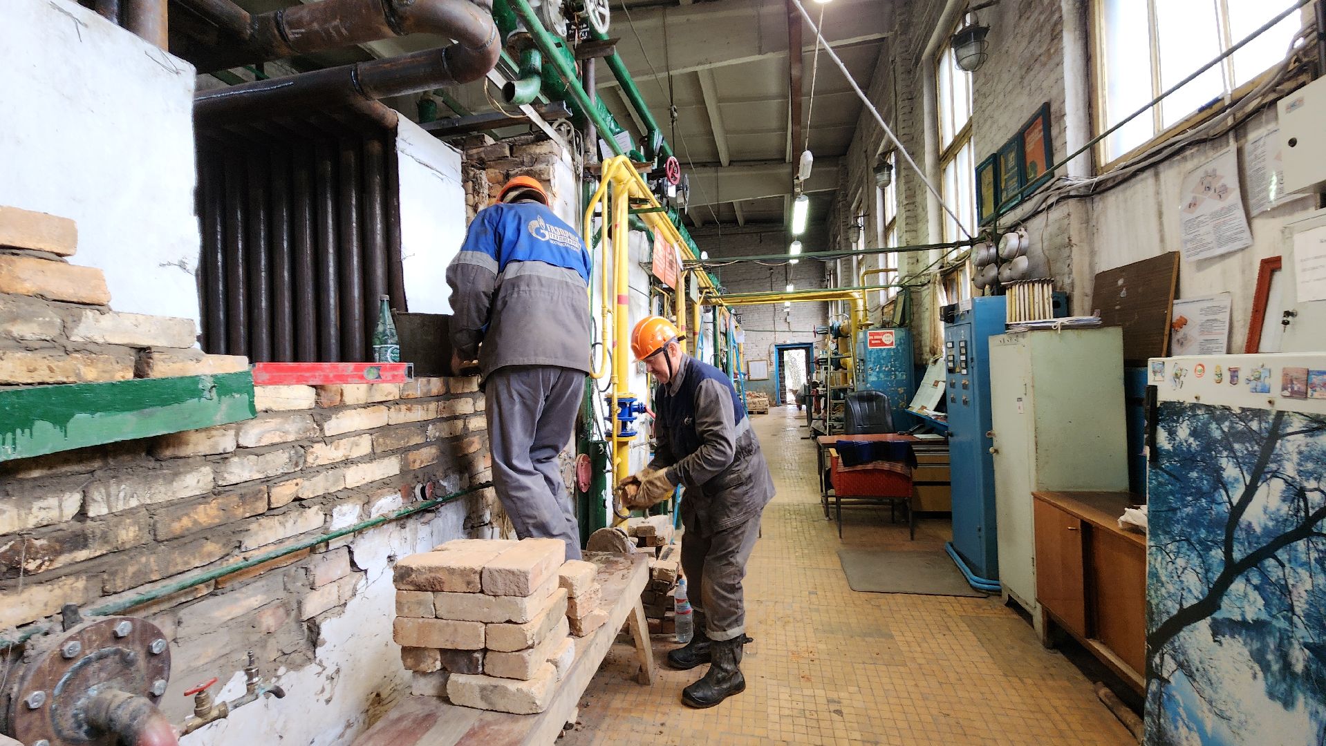 пушкино, газпром теплоэнерго мо, ремонт котельной, теплосети, профилактика котельных, ремонт оборудования,