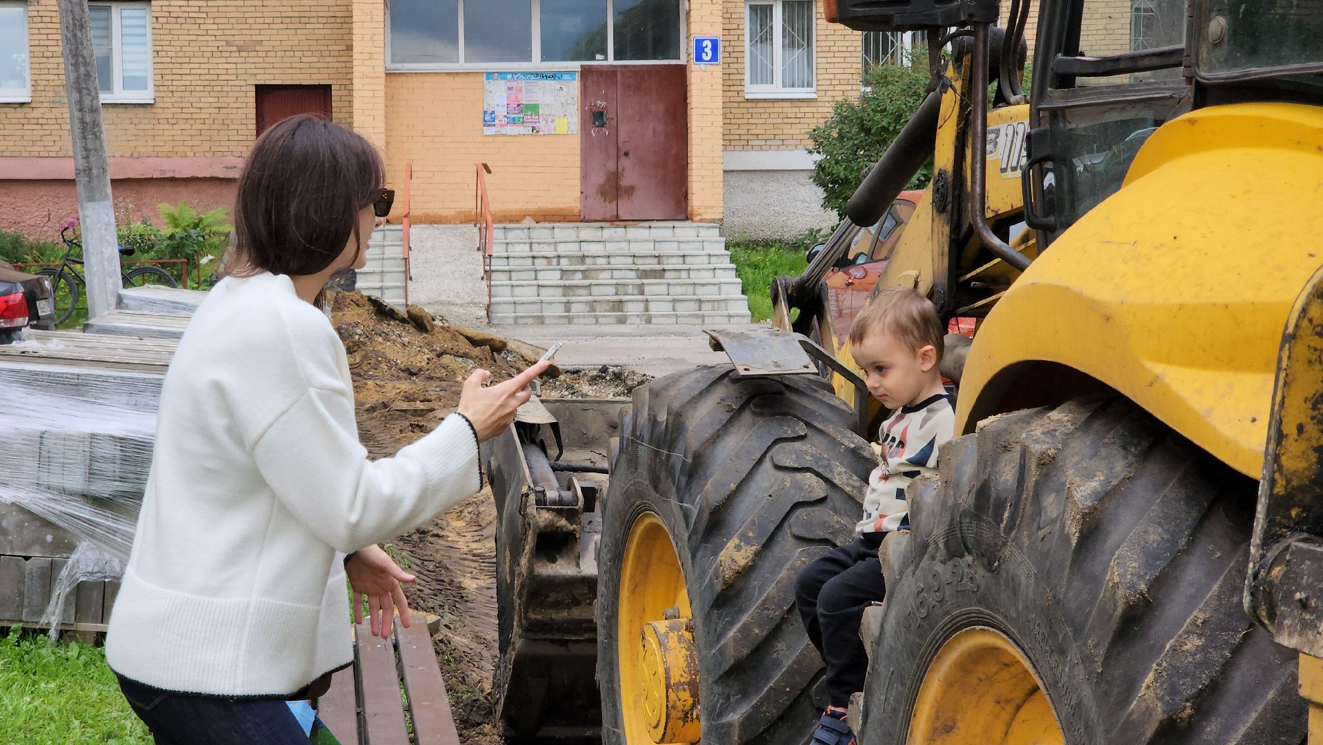 егорьевск, 6 микрорайон, благоустровйство, парковка, ремонт, стройка,