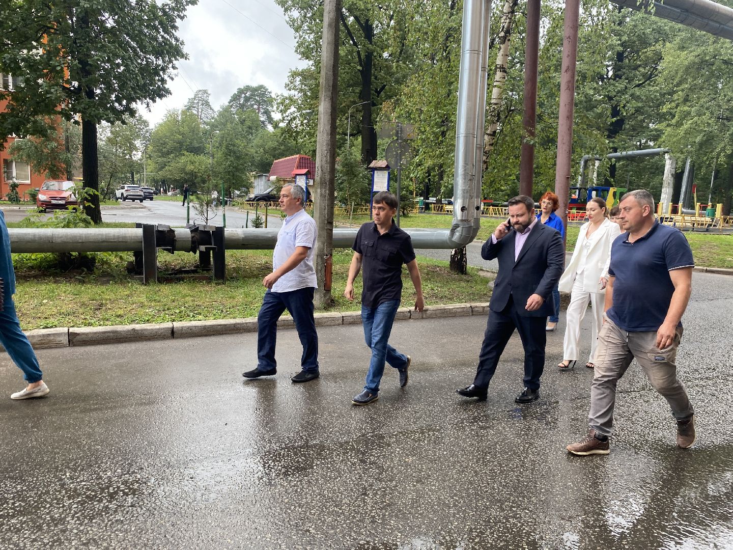 умный переход, проекционный прожектор, безопасность на дорогах, власиха БДД, Власиха Школьный,