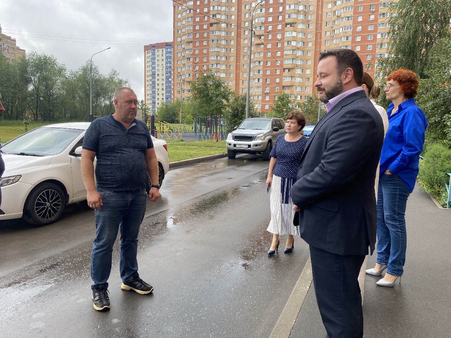 умный переход, проекционный прожектор, безопасность на дорогах, власиха БДД, Власиха Школьный,