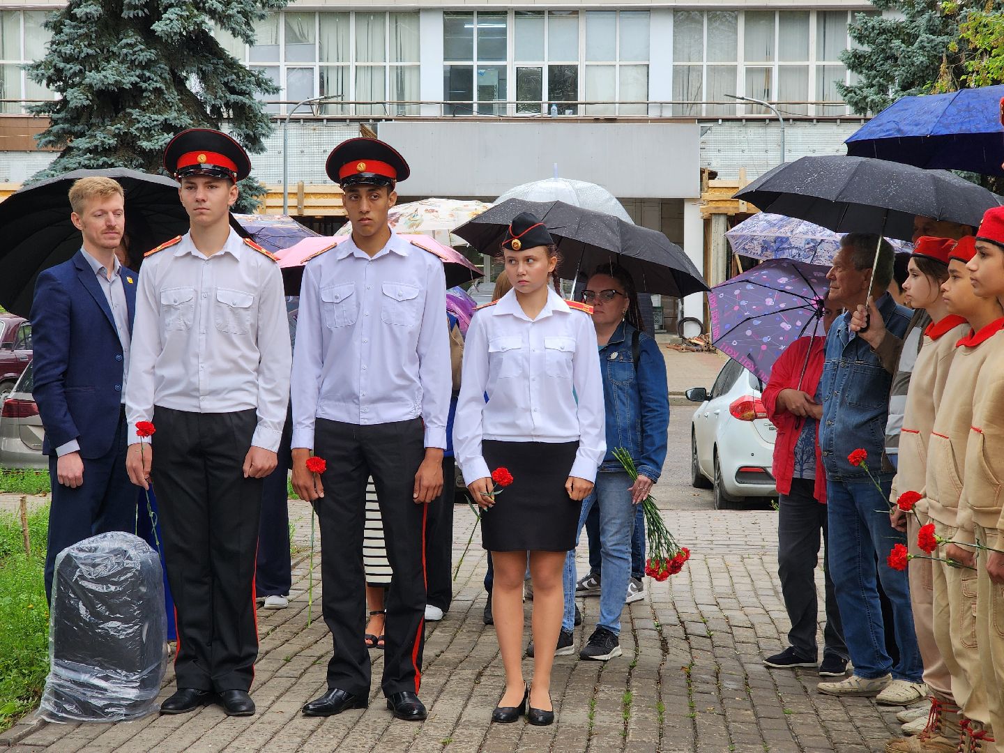ногинск, жители, общество, память, митинг, первая мировая война, минута молчания,