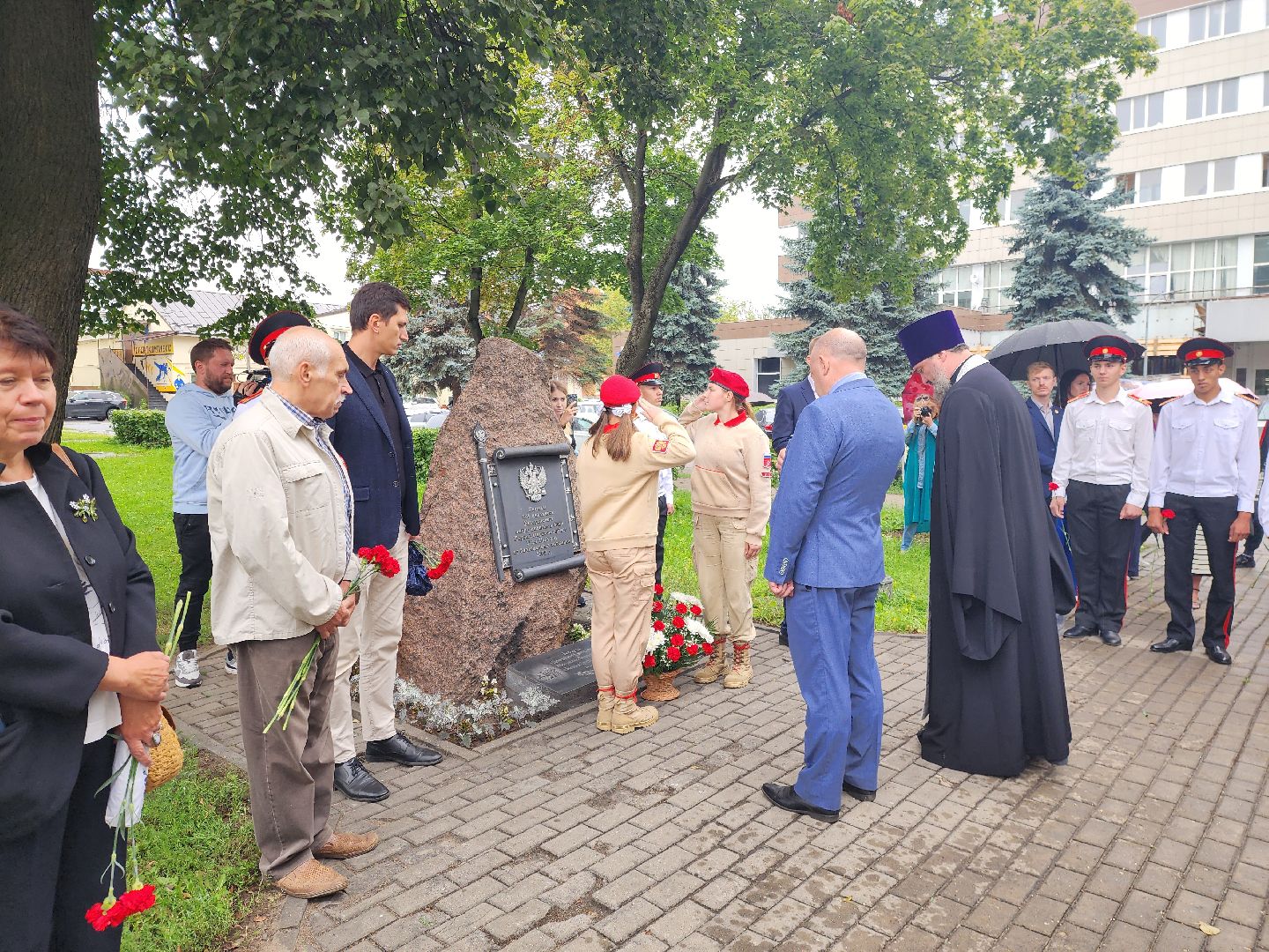 ногинск, жители, общество, память, митинг, первая мировая война, минута молчания,