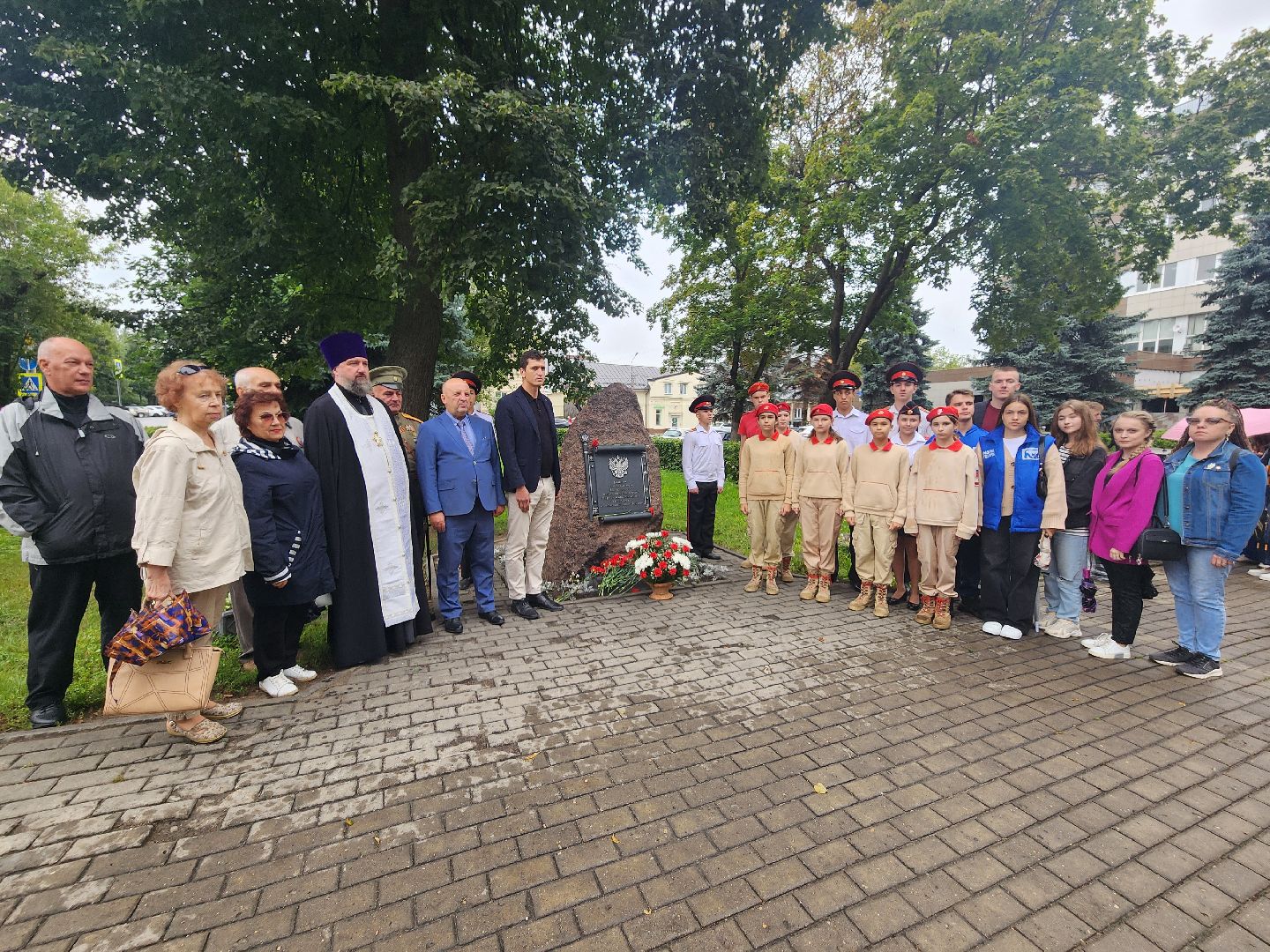 ногинск, жители, общество, память, митинг, первая мировая война, минута молчания,