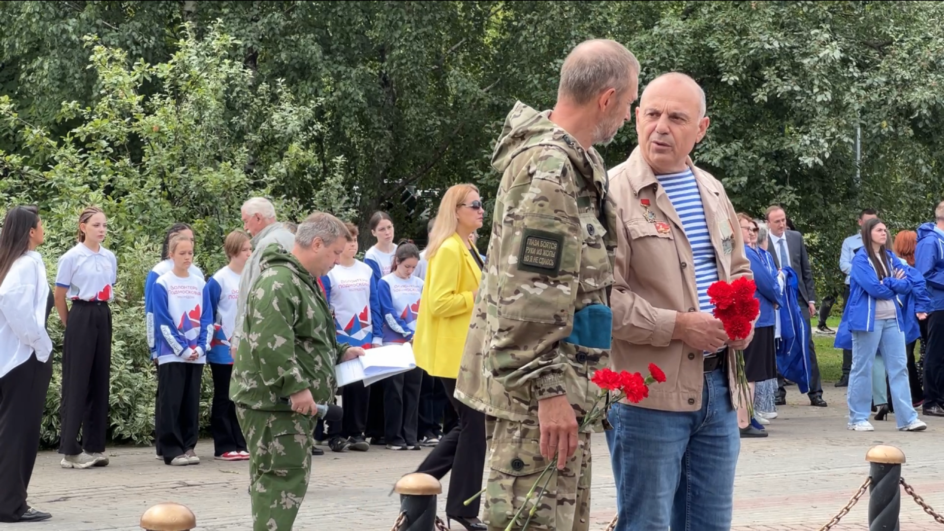 химки, общество, день вдв, возложение цветов,