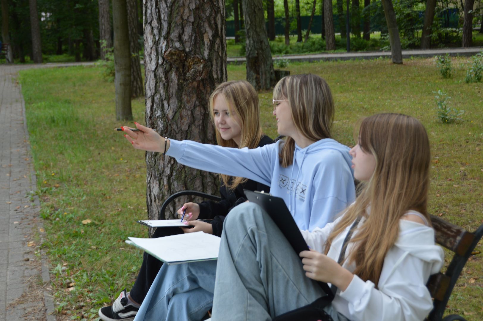 шатура, культурная шатура, пленэр, рисование, рисуют на свежем воздухе,