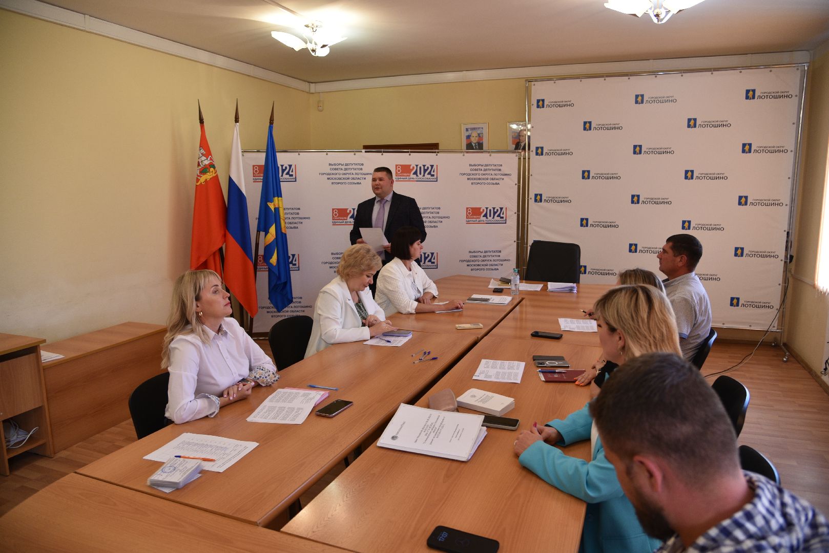 лотошино, выборы, выборы 2024, единый день голосования, тик, совет депутатов,