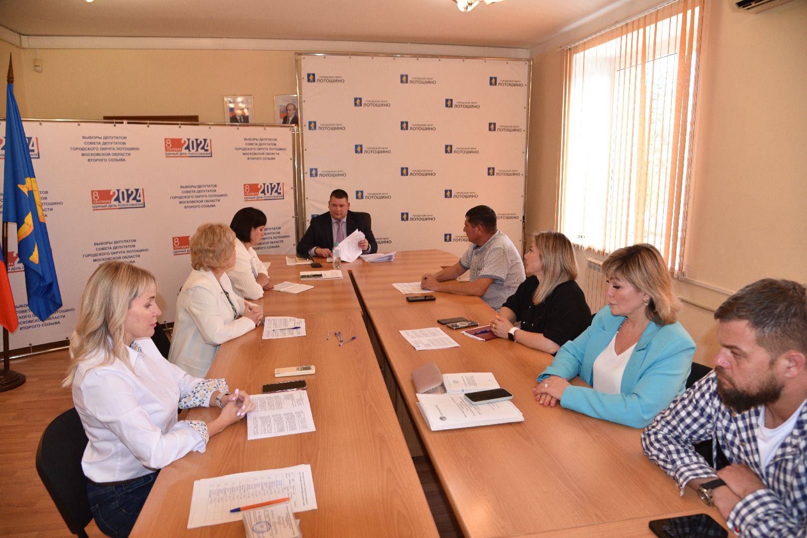 лотошино, выборы, выборы 2024, единый день голосования, тик, совет депутатов,