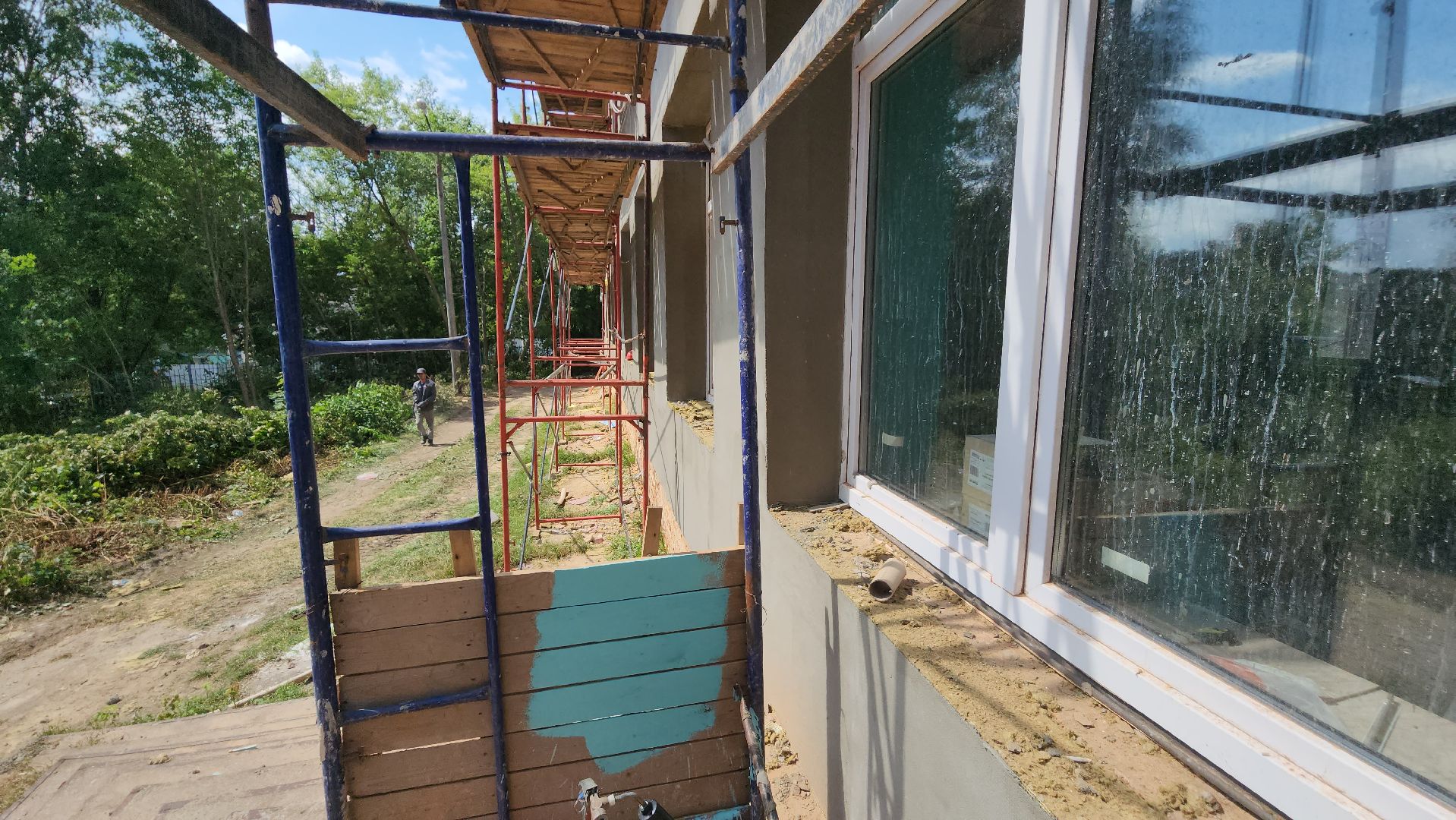 серпухов, местечко данки, туровская школа, капитальный ремонт, фасады,