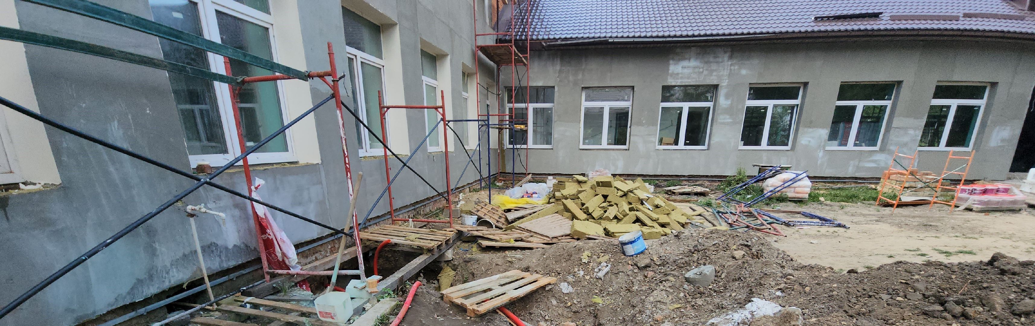 серпухов, местечко данки, туровская школа, капитальный ремонт, фасады,