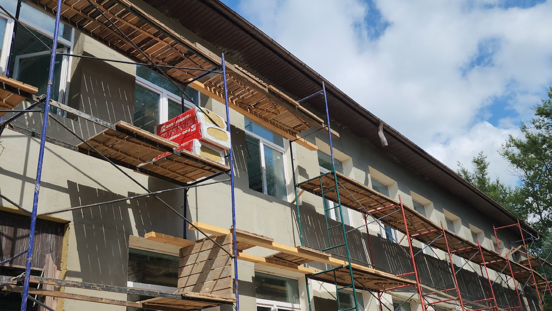 серпухов, местечко данки, туровская школа, капитальный ремонт, фасады,