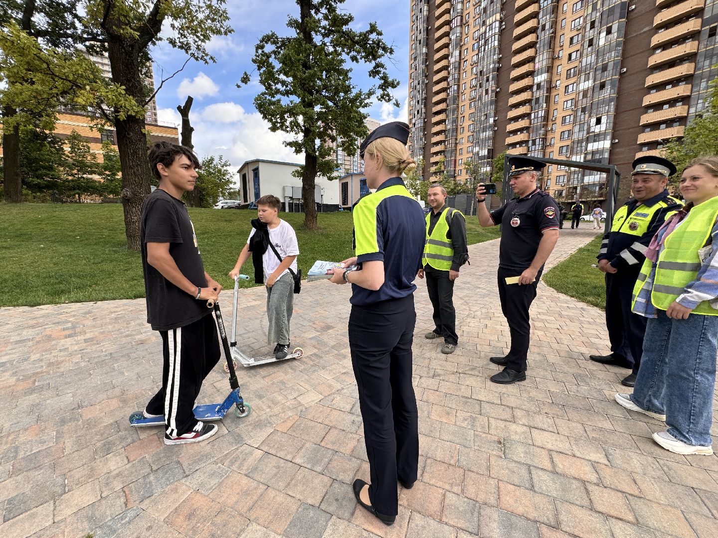 Одинцово, Профилактический рейд, Самокаты,