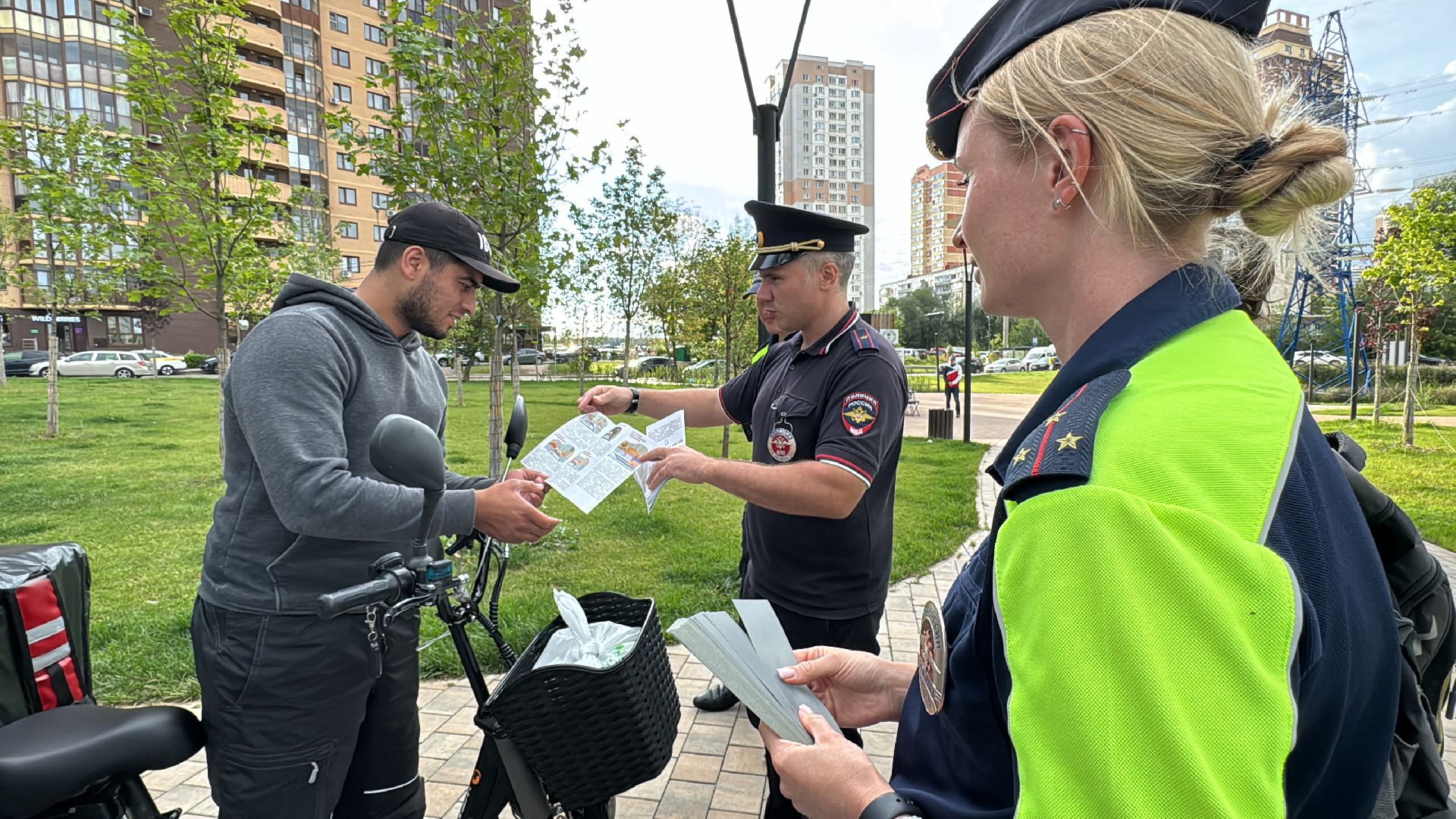Одинцово, Профилактический рейд, Самокаты,