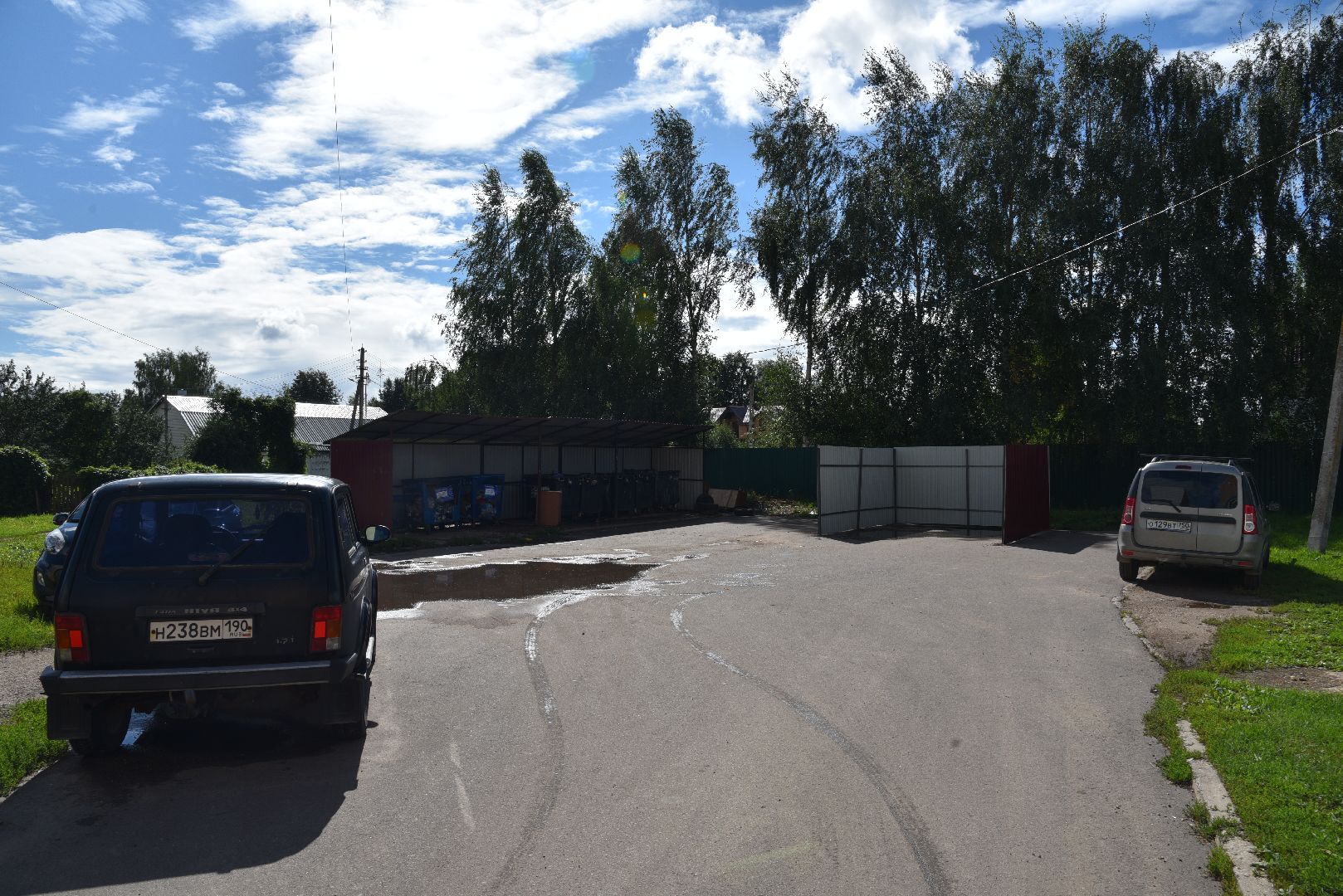 лотошино, благоустройство, площадка тко,