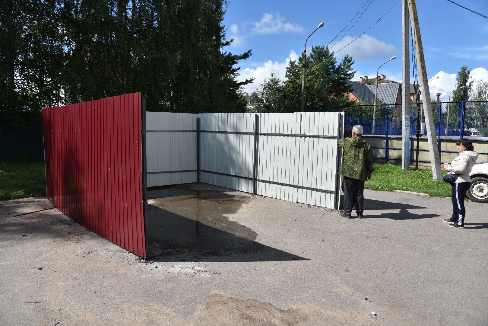 лотошино, благоустройство, площадка тко,