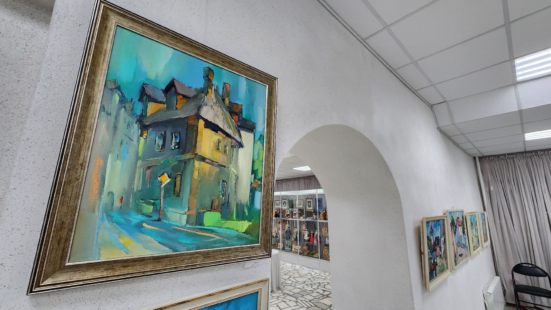 выставочный зал, протвино, культура, живопись, Владимир Литышев,