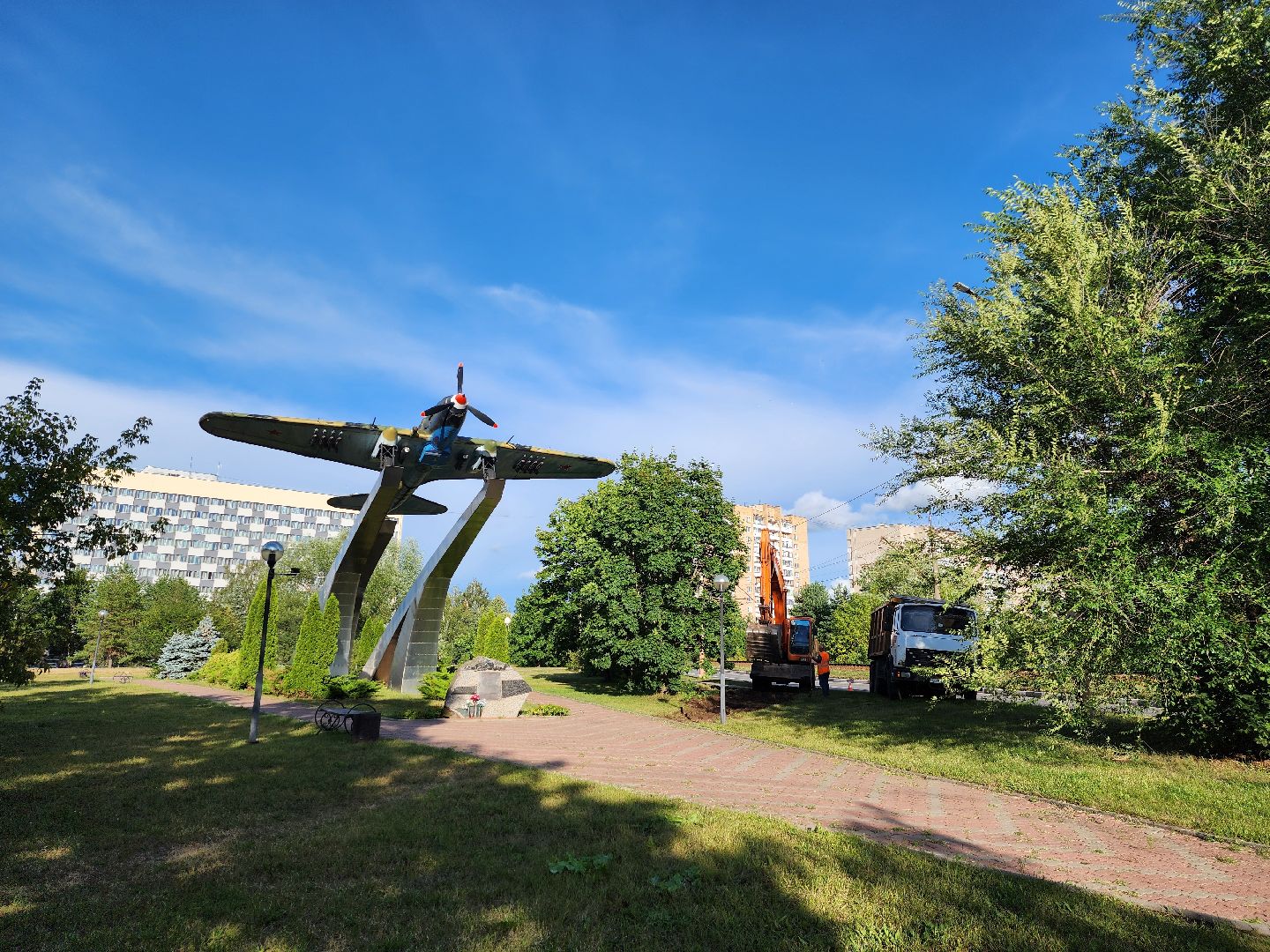 Дубна, Благоустройство, Дорожные работы, Демонтаж,