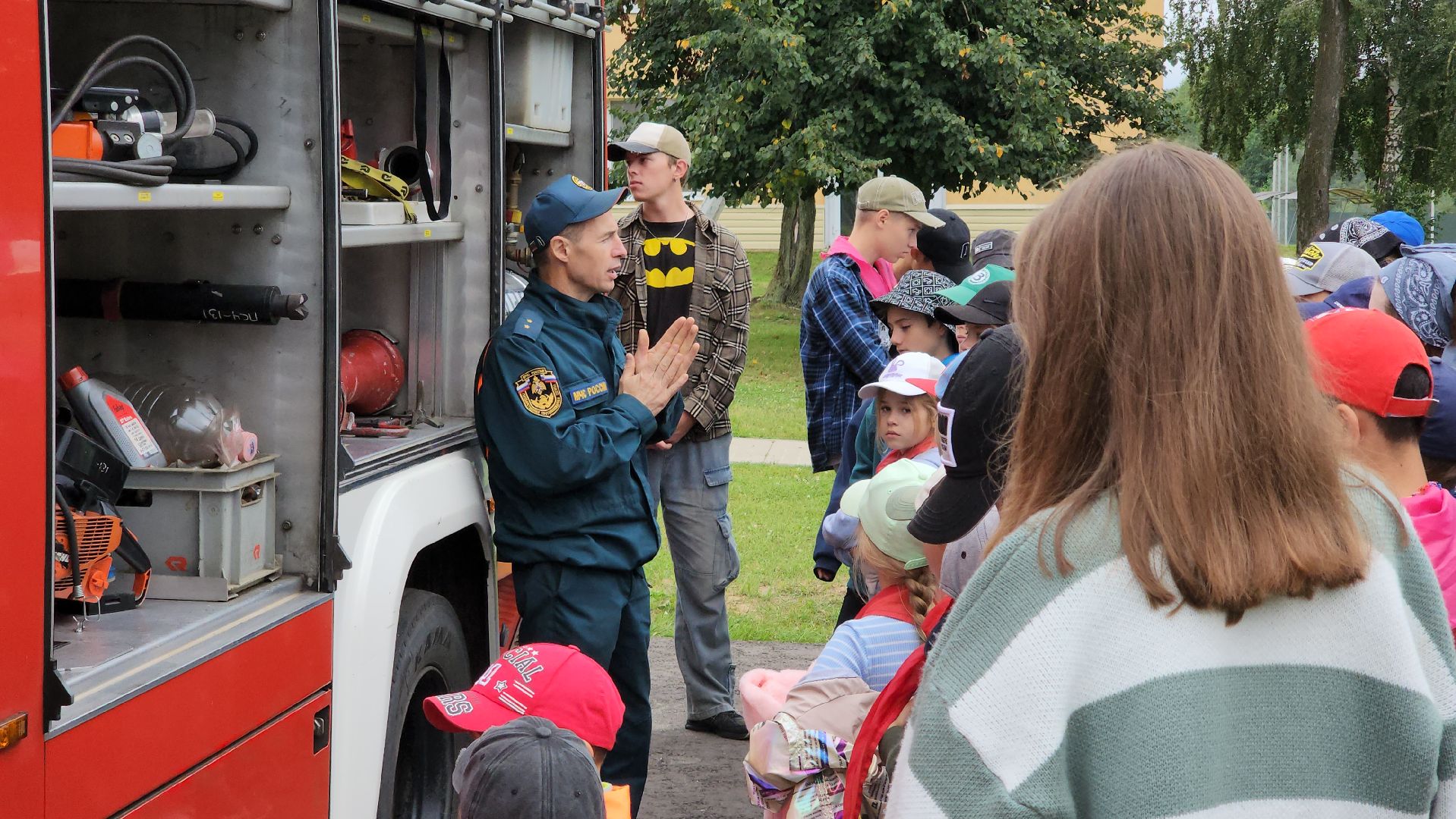 егорьевск, дети, лагерь, ракета, спорт, здоровье, пожарный,