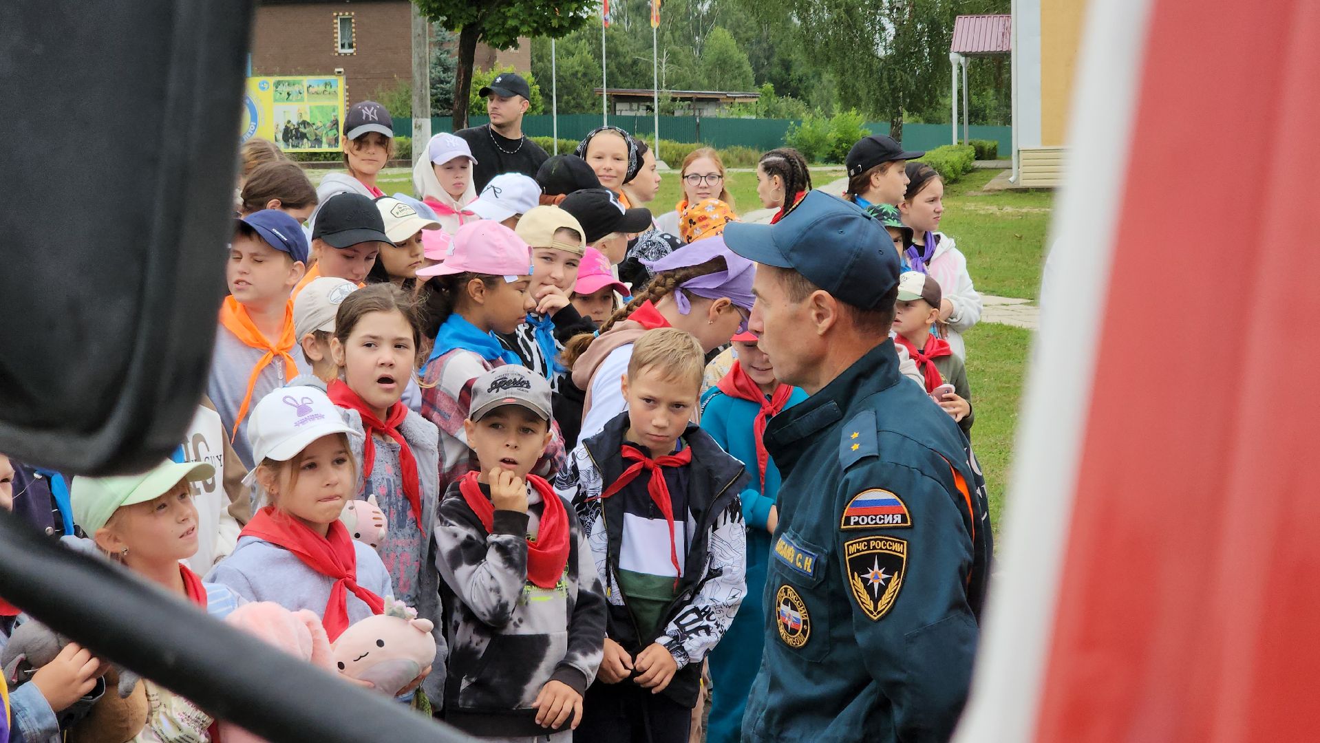 егорьевск, дети, лагерь, ракета, спорт, здоровье, пожарный,