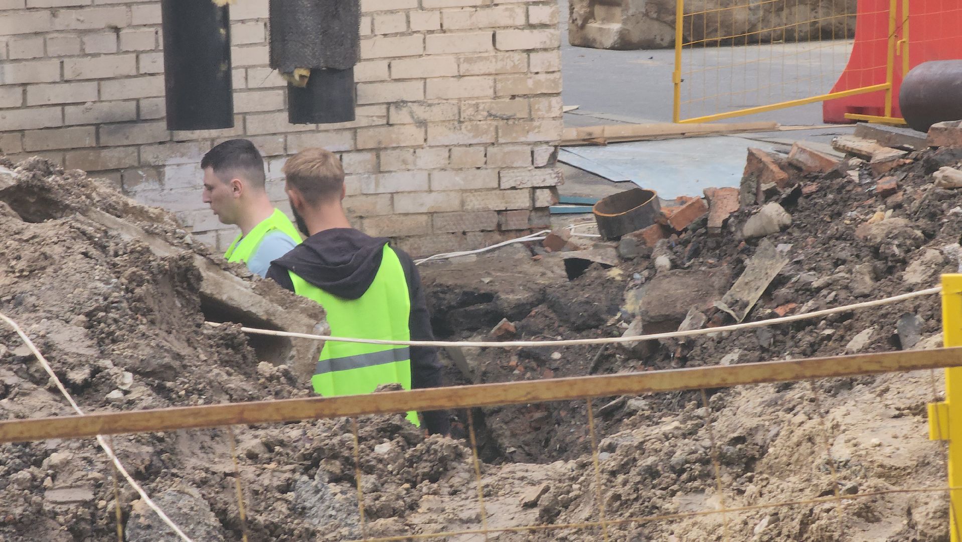 долгопрудный, капитальная замена труб, теплотрасса, сварка, благоустройство,