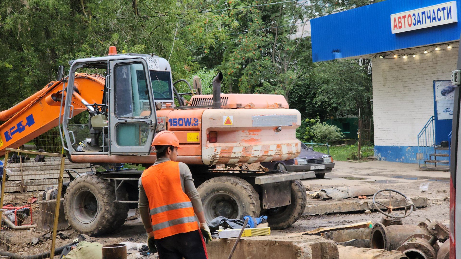 долгопрудный, капитальная замена труб, теплотрасса, сварка, благоустройство,