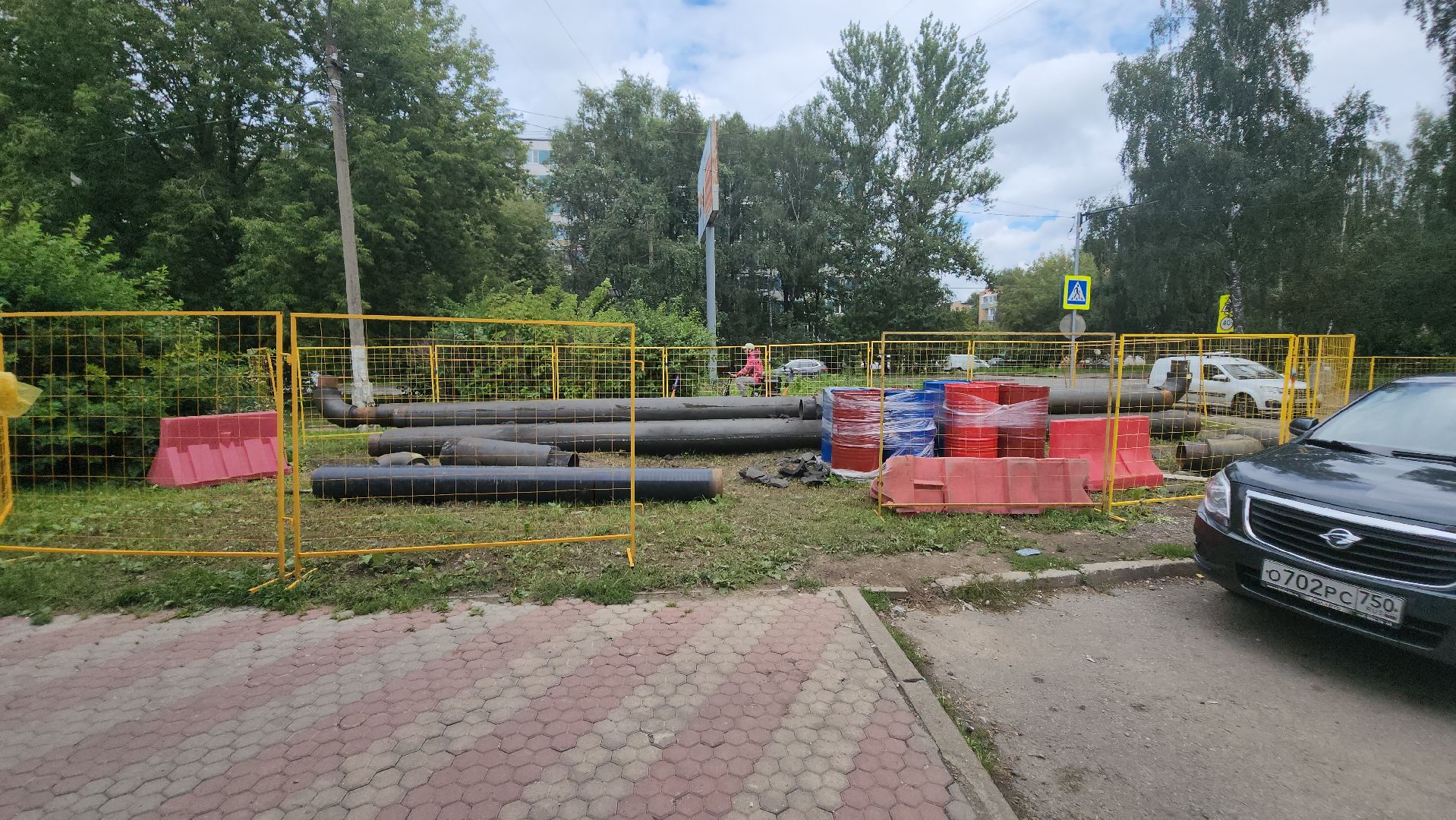 долгопрудный, капитальная замена труб, теплотрасса, сварка, благоустройство,