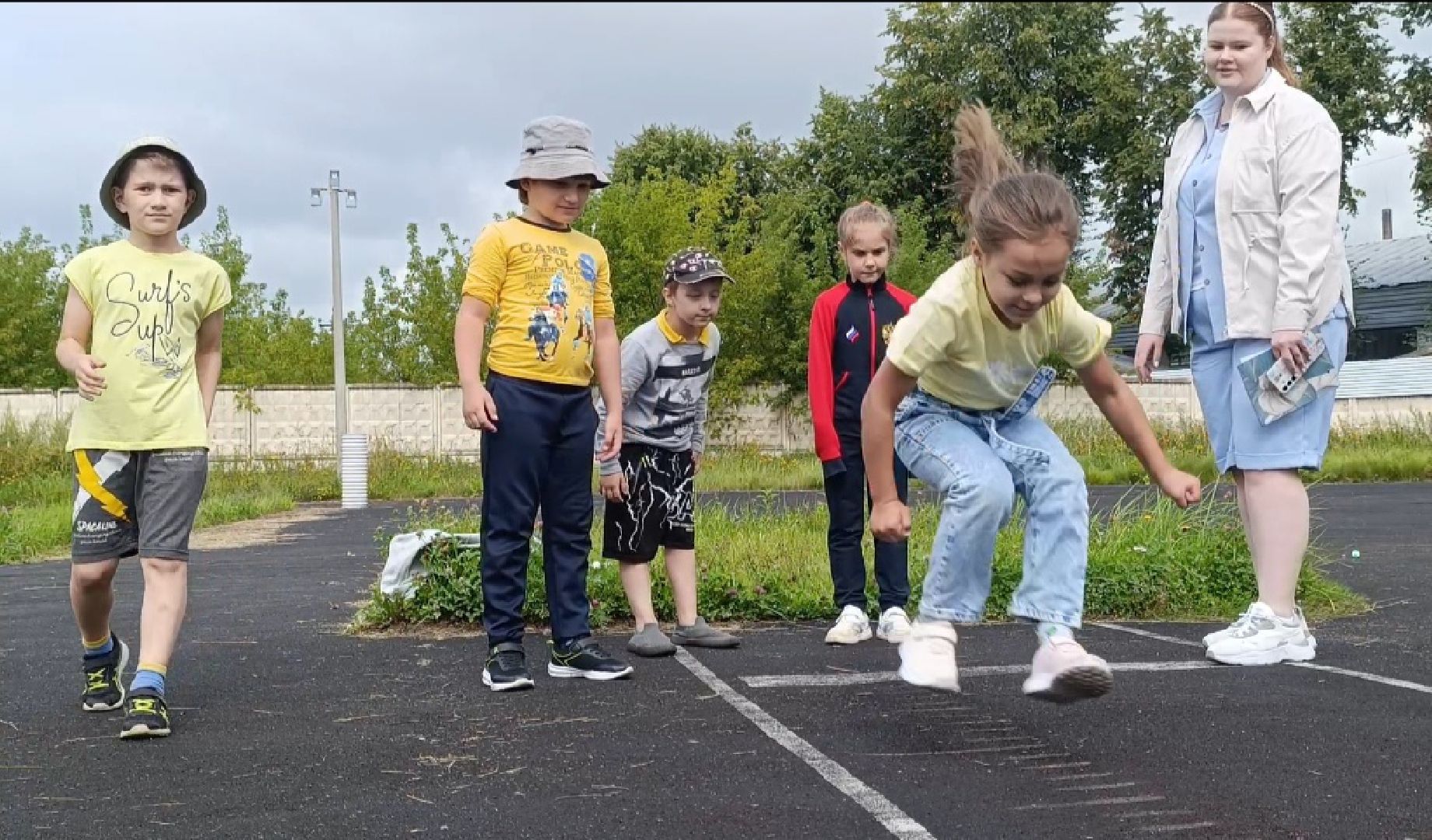 Бронницы, Летний лагерь Радуга, Спортивный праздник в детском лагере, Олимпийские игры в лагере, Олимпийцы Бронниц,
