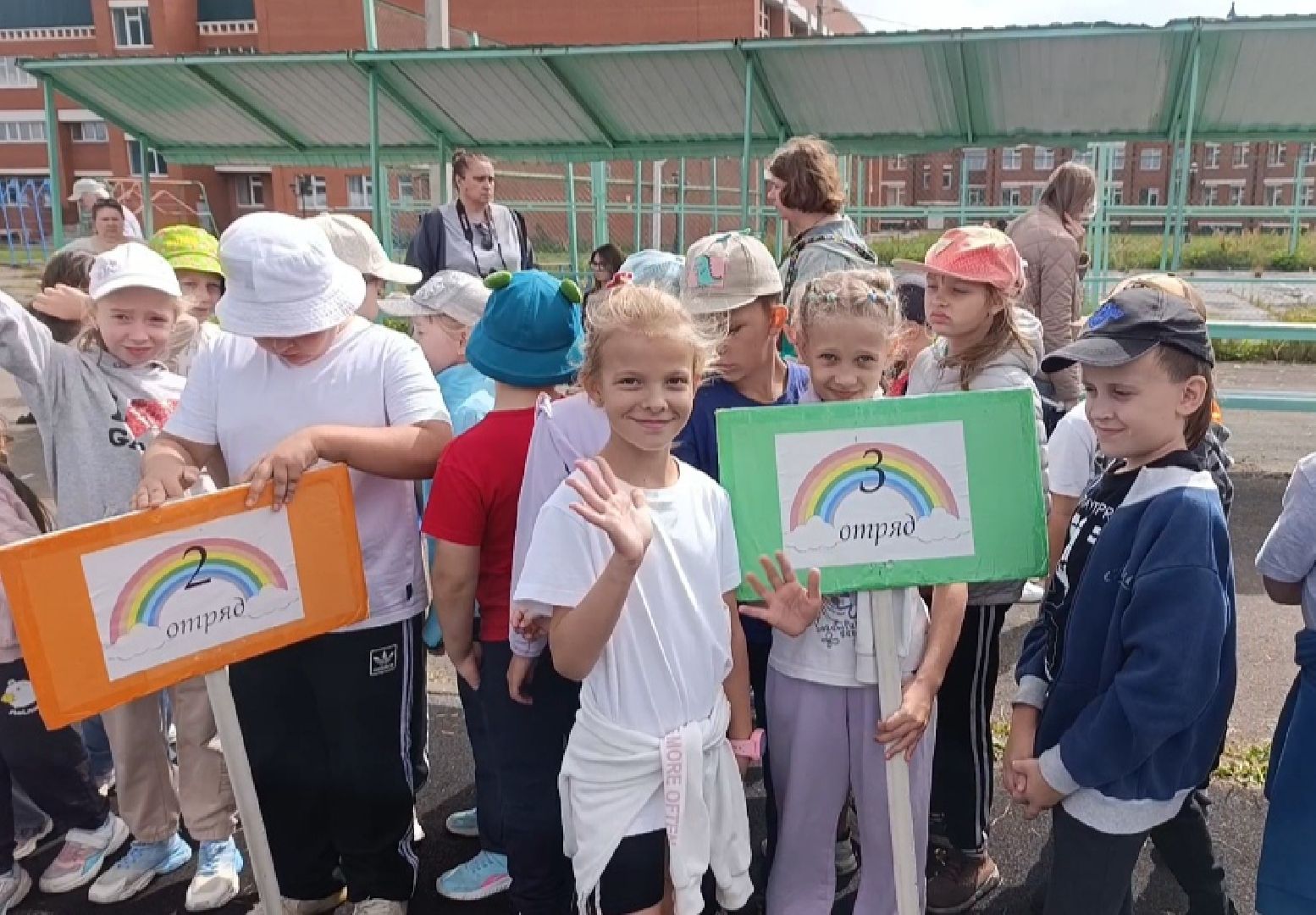 Бронницы, Летний лагерь Радуга, Спортивный праздник в детском лагере, Олимпийские игры в лагере, Олимпийцы Бронниц,
