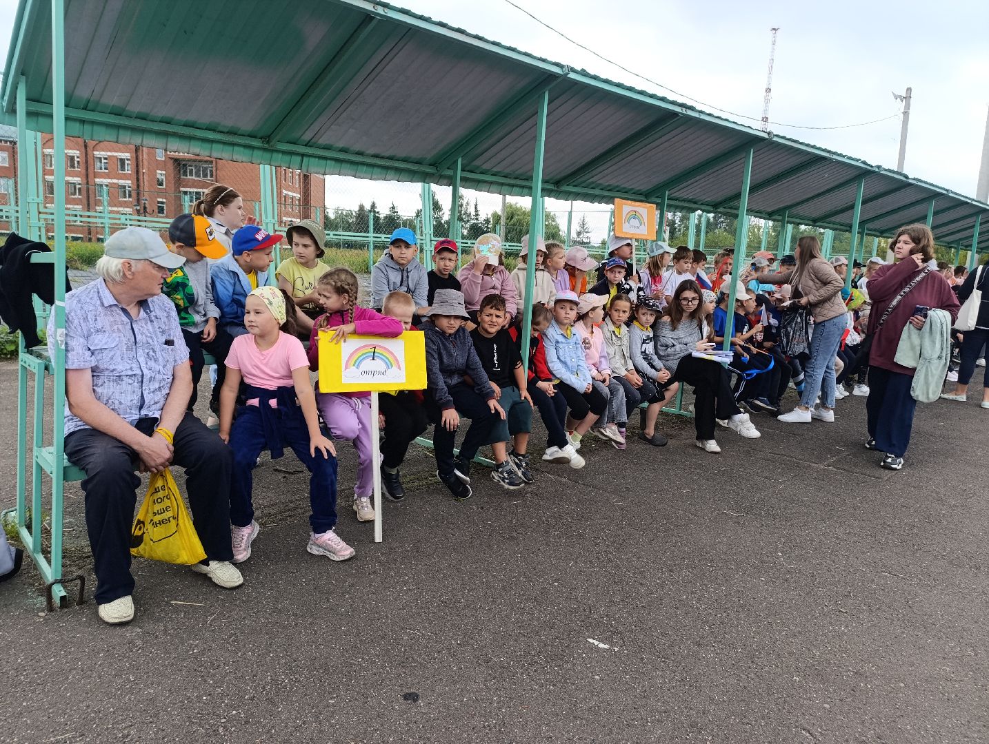 Бронницы, Летний лагерь Радуга, Спортивный праздник в детском лагере, Олимпийские игры в лагере, Олимпийцы Бронниц,