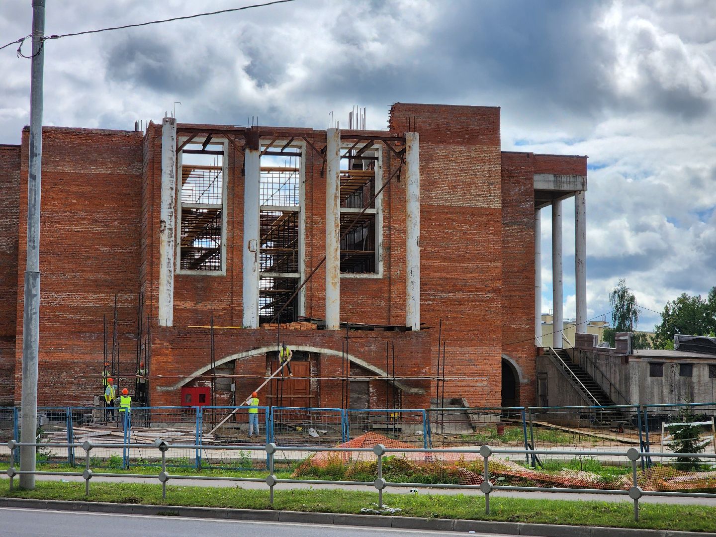 Подольск, Никольский храм, Храм в Кузнечиках, Строительство,