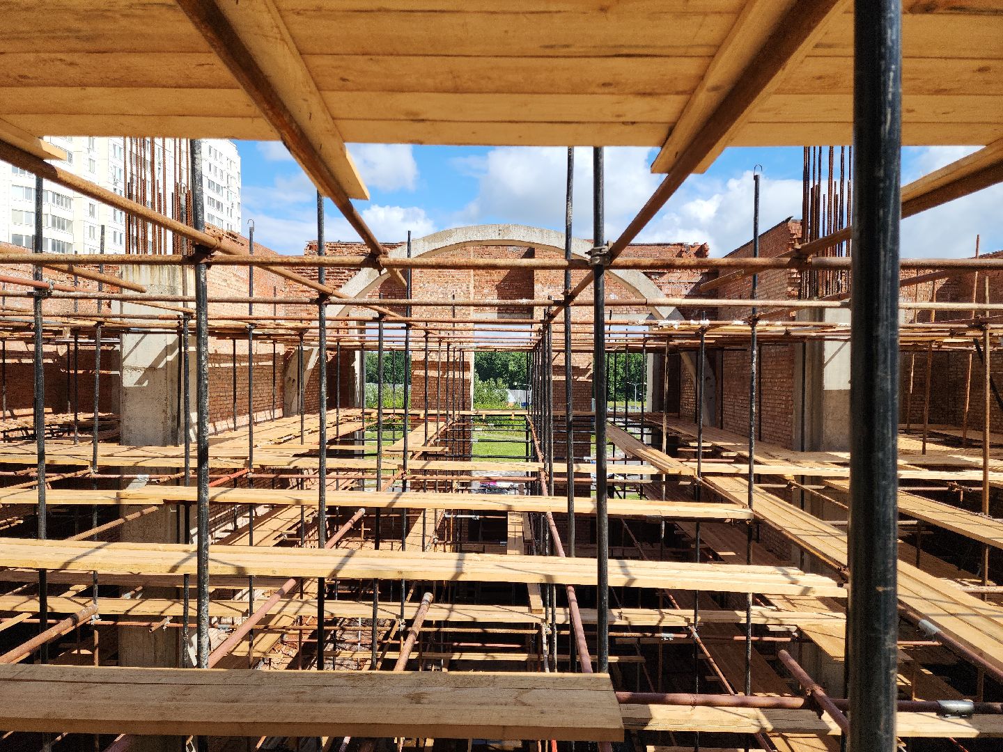 Подольск, Никольский храм, Храм в Кузнечиках, Строительство,