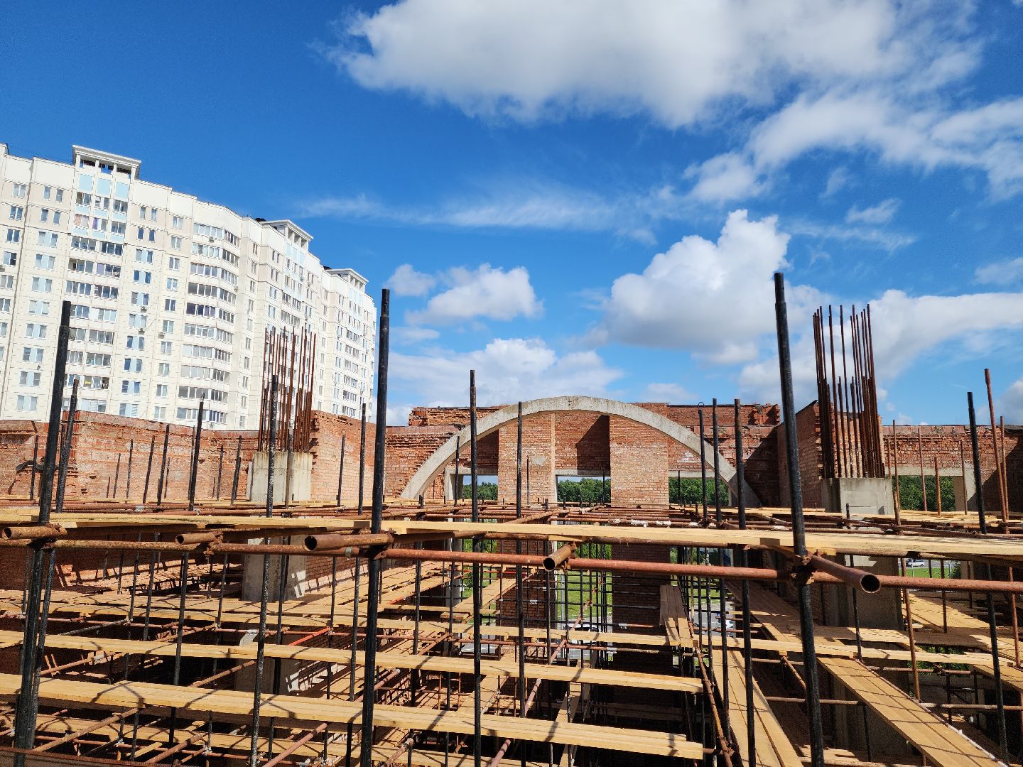 Подольск, Никольский храм, Храм в Кузнечиках, Строительство,