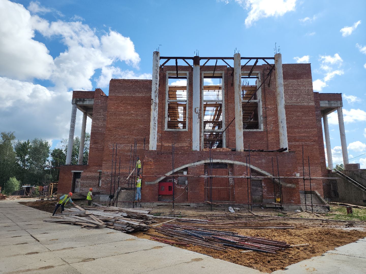 Подольск, Никольский храм, Храм в Кузнечиках, Строительство,