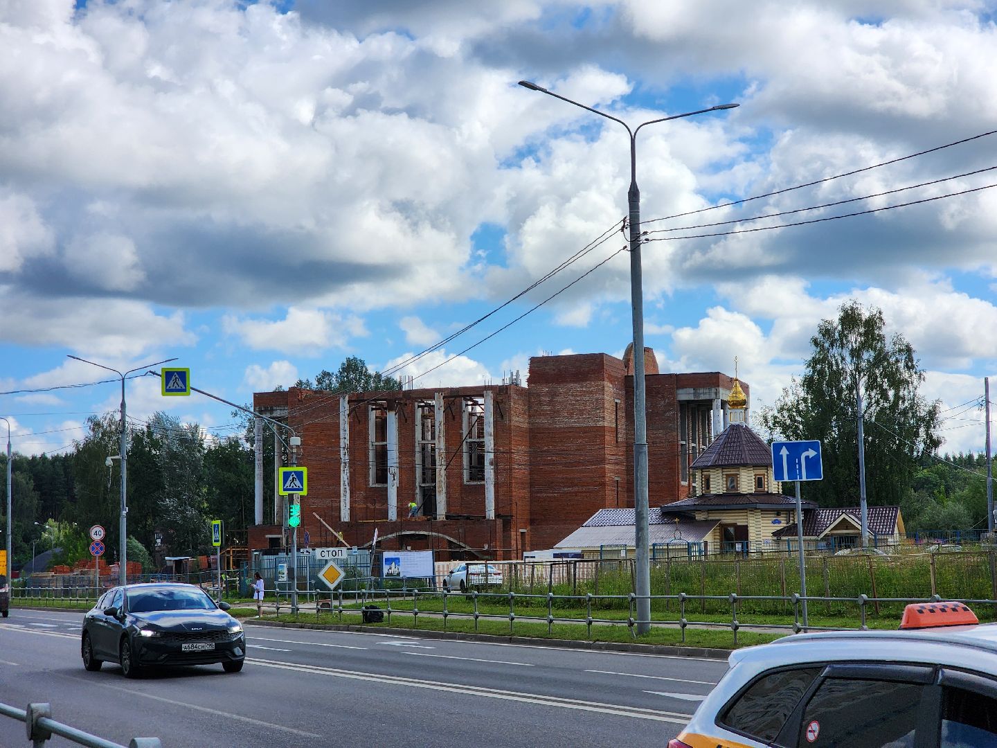 Подольск, Никольский храм, Храм в Кузнечиках, Строительство,
