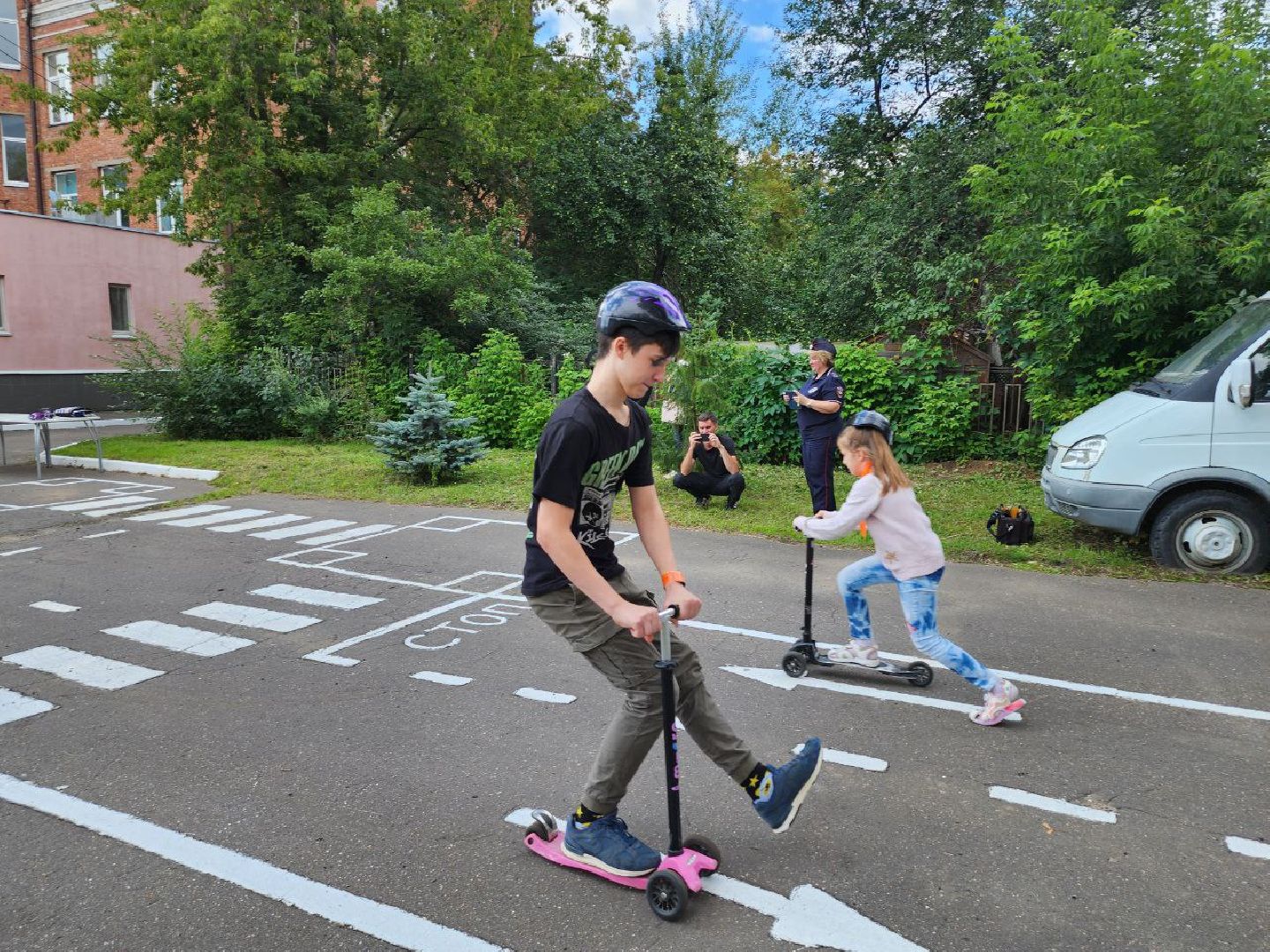 гаи, гаи умвд по ленинскому округу, урок безопасности, безопасность на дорогах, ленинский округ, дети на дорогах,