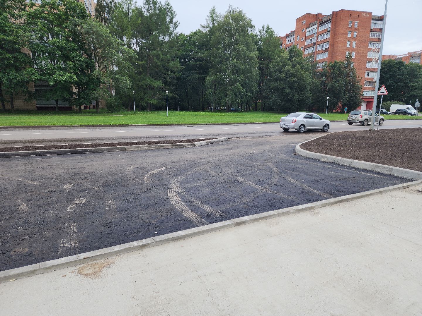 Черноголовка, Благоустройство, Парковка, такси,